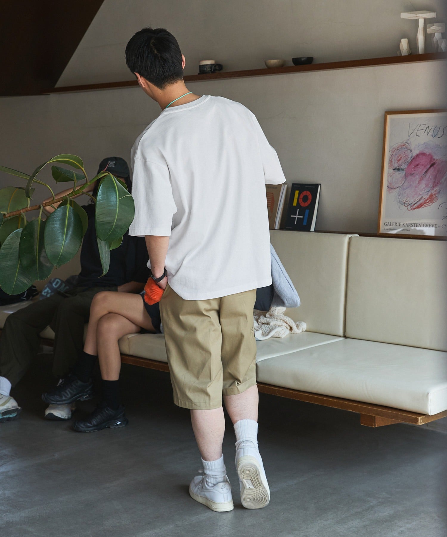 THE CRAFT CREW PRODUCTS / 抗菌防臭 重磅棉質 亨利領 短袖T恤