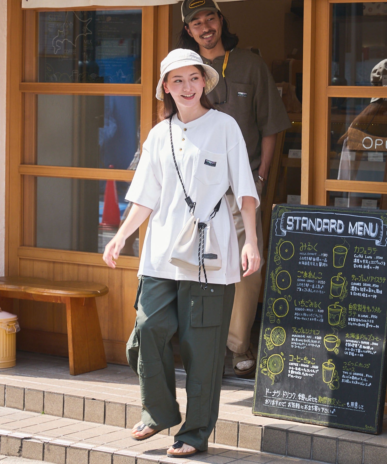 THE CRAFT CREW PRODUCTS / 抗菌防臭 重磅棉質 亨利領 短袖T恤