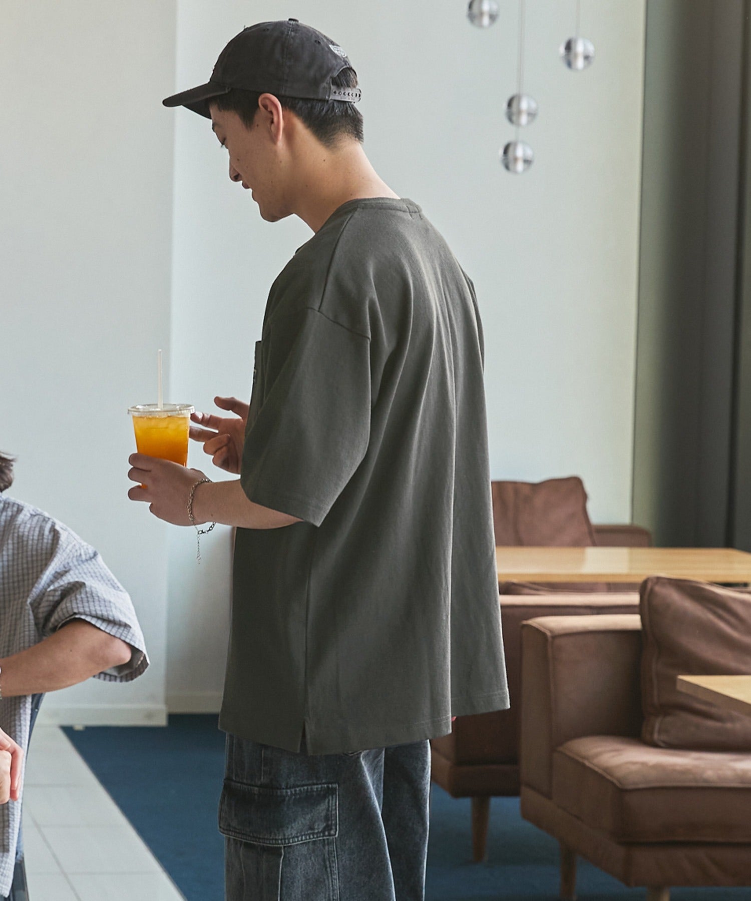 THE CRAFT CREW PRODUCTS / 抗菌防臭 重磅棉質 亨利領 短袖T恤