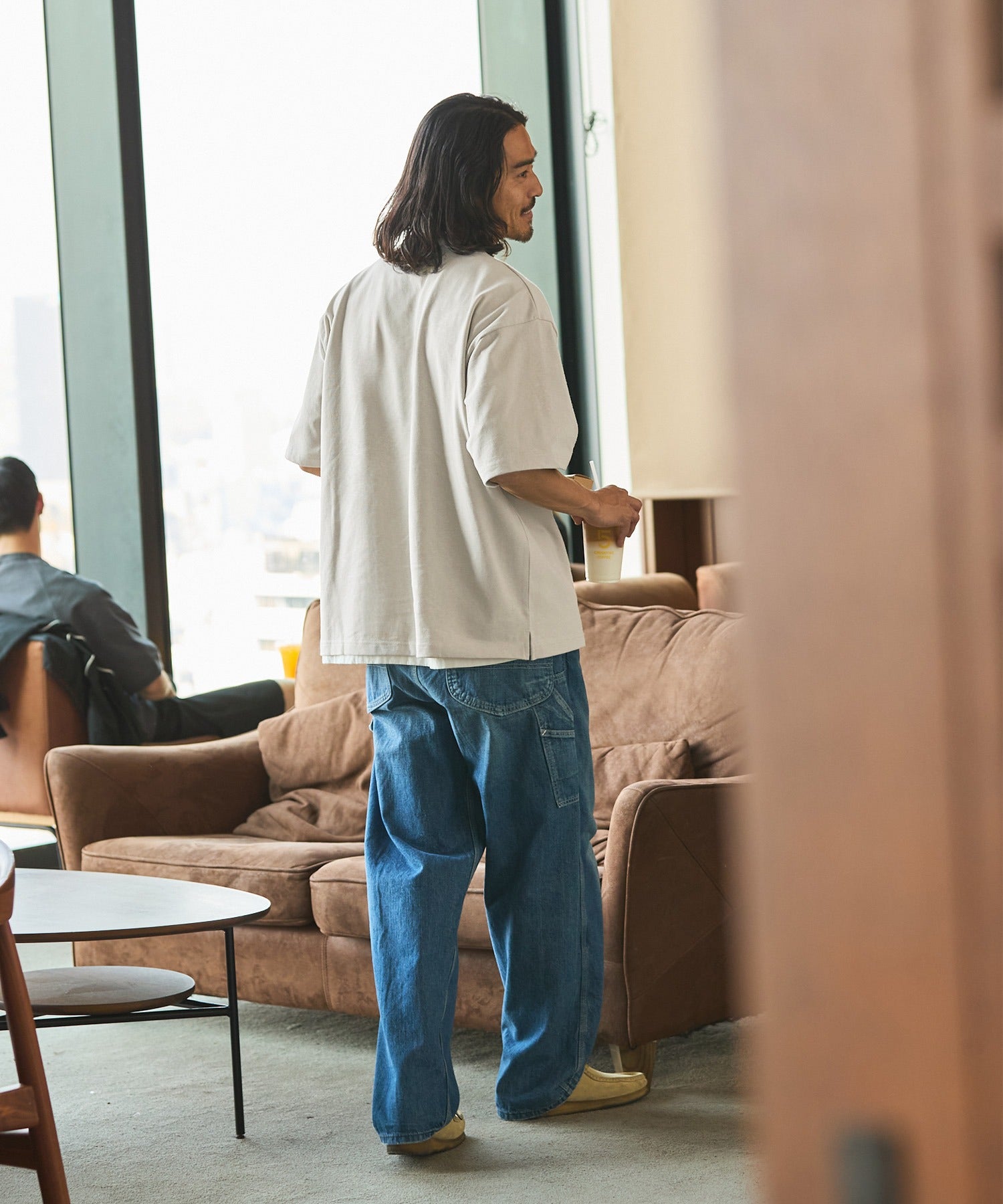 THE CRAFT CREW PRODUCTS / 抗菌防臭 重磅棉質 亨利領 短袖T恤