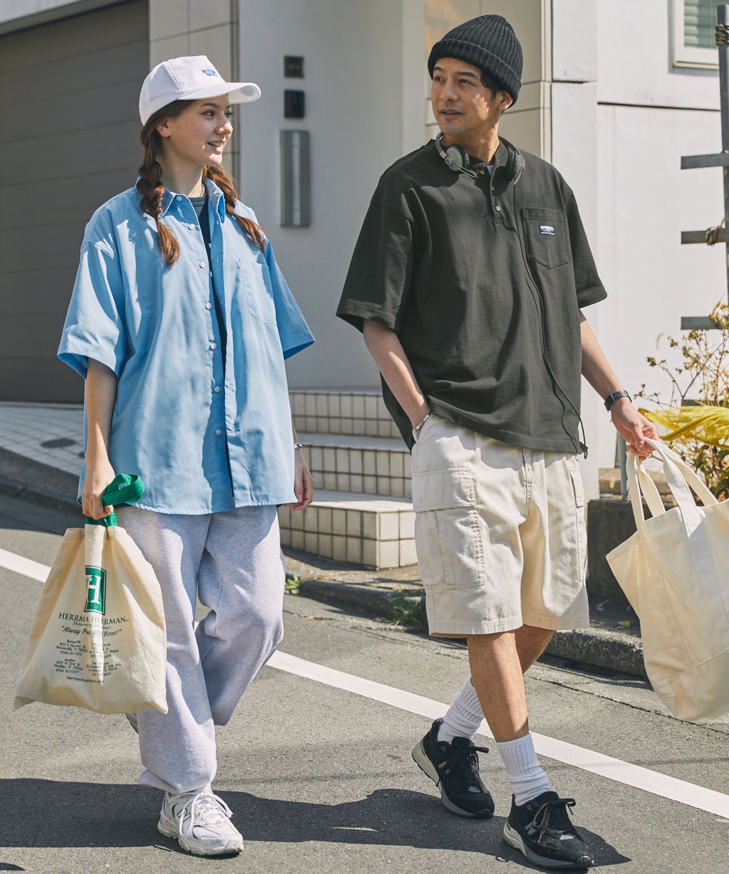 THE CRAFT CREW PRODUCTS / 抗菌防臭 重磅棉質 亨利領 短袖T恤