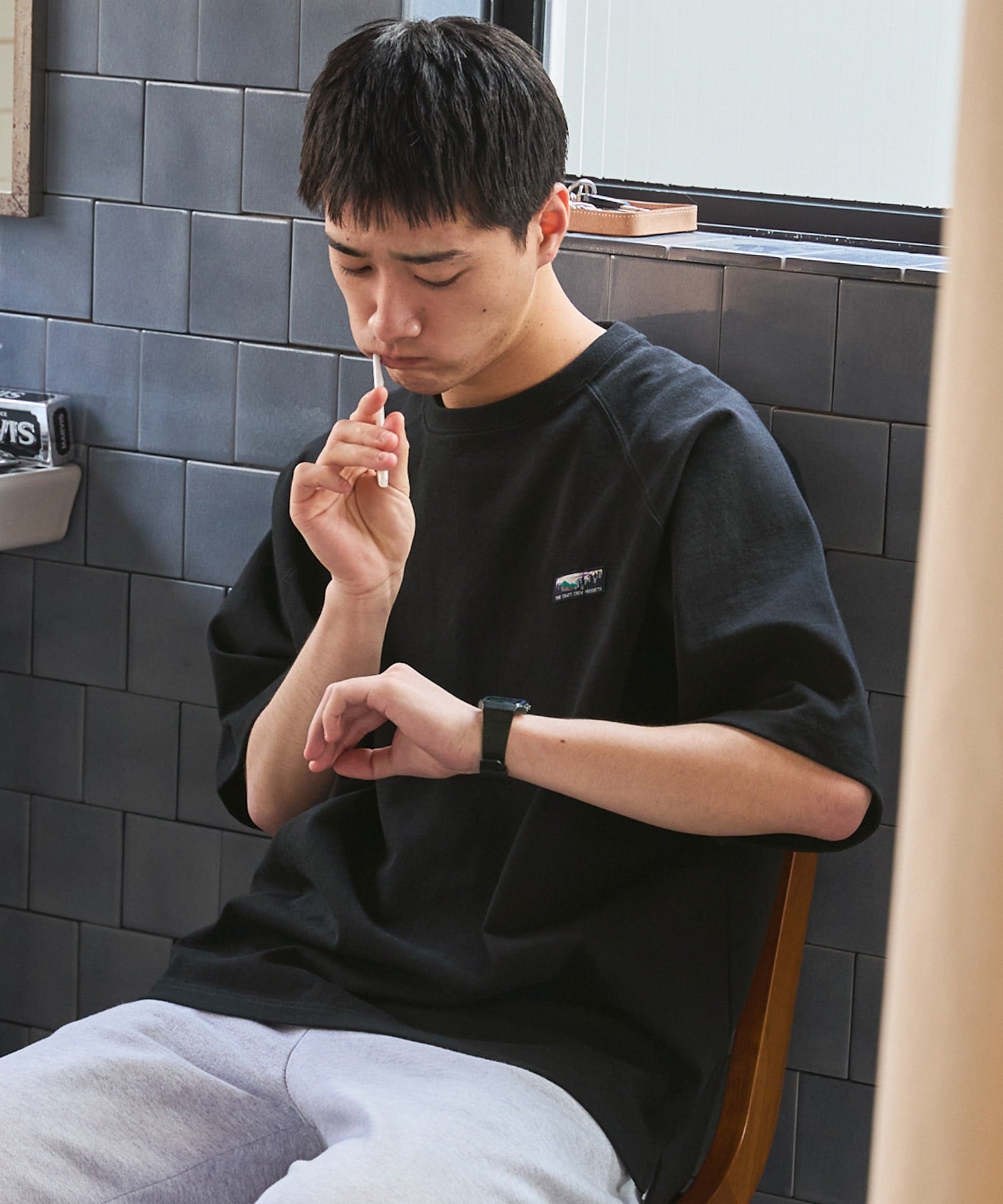 THE CRAFT CREW PRODUCTS / 抗菌防臭 重磅棉質 短袖T恤