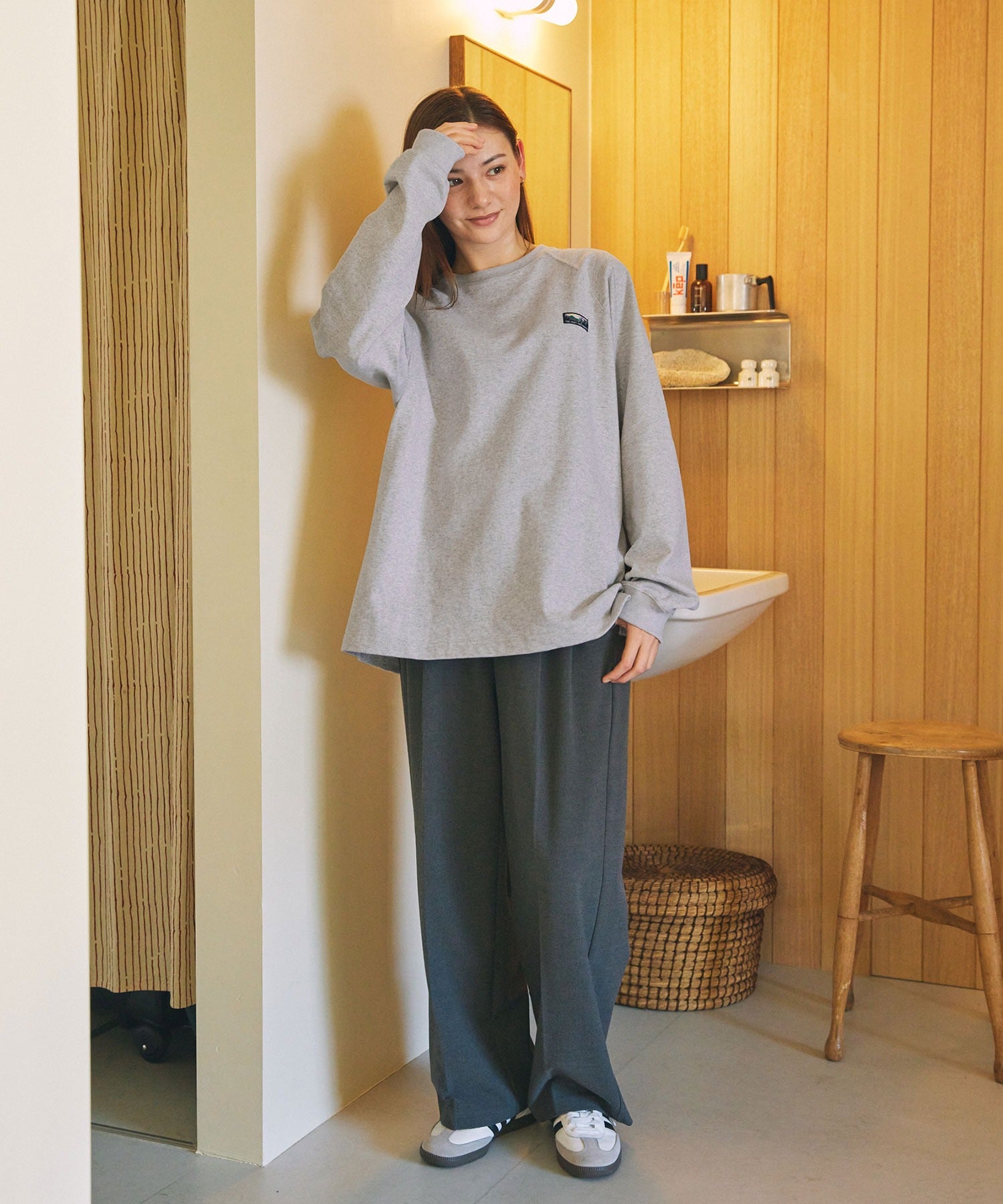 THE CRAFT CREW PRODUCTS / 重磅 機能抗菌 長袖T恤