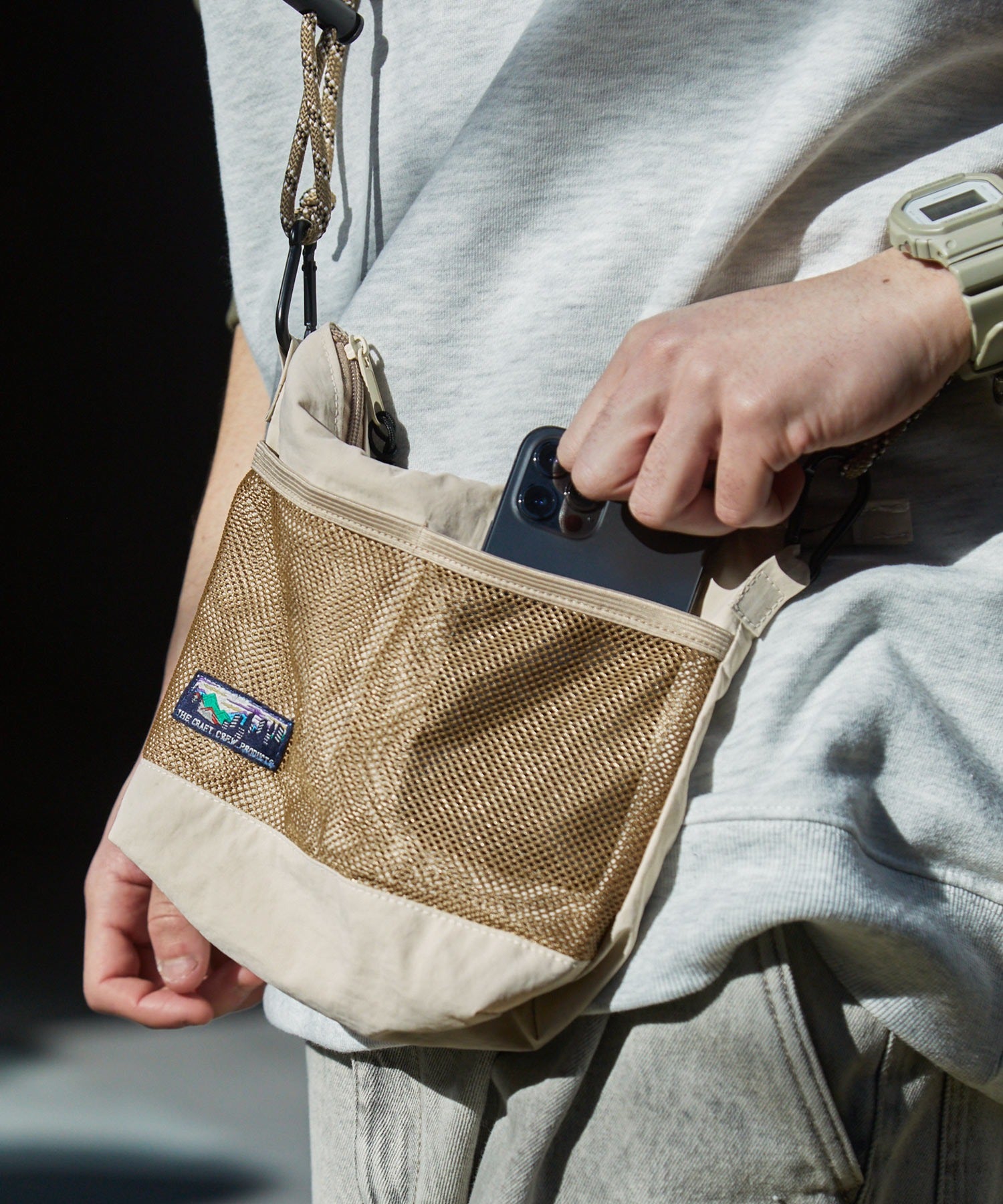 THE CRAFT CREW PRODUCTS / 防潑水側背包