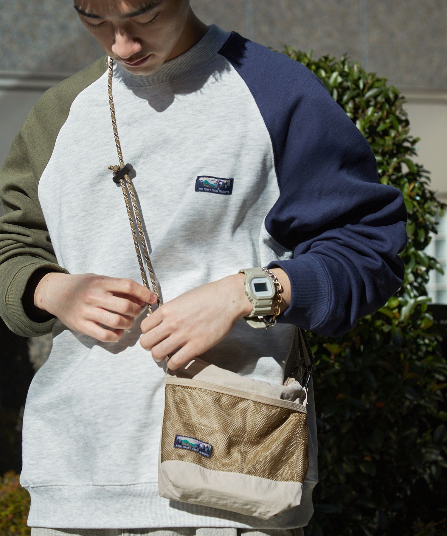 THE CRAFT CREW PRODUCTS / 防潑水側背包