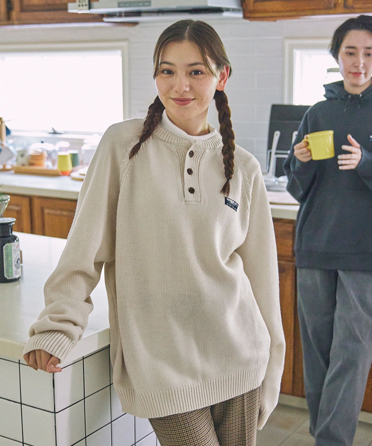 THE CRAFT CREW PRODUCTS / 抗毛球 羅紋針織衫