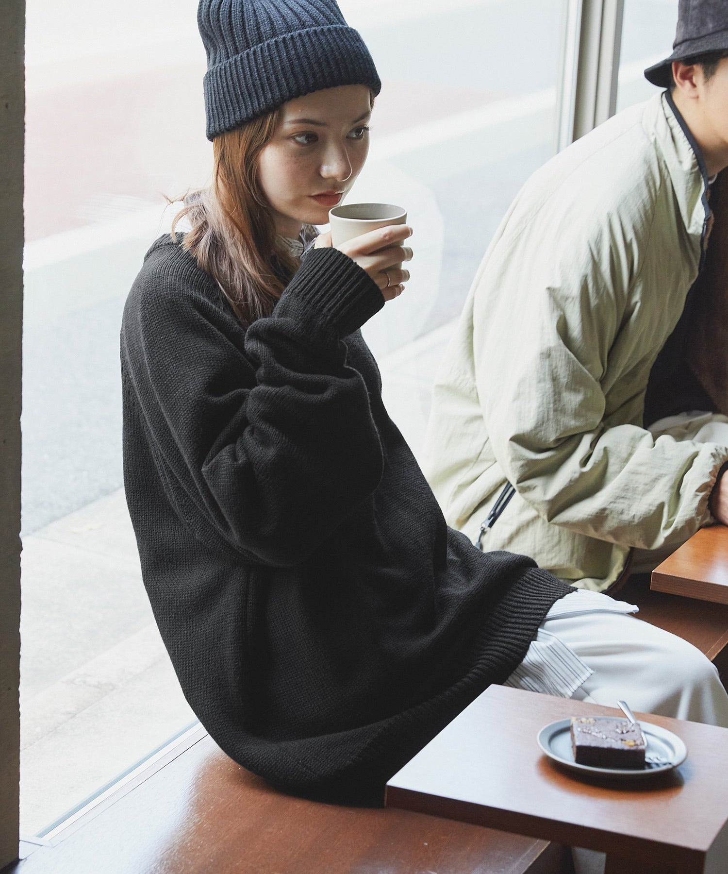 THE CRAFT CREW PRODUCTS / 抗毛球 羅紋針織衫