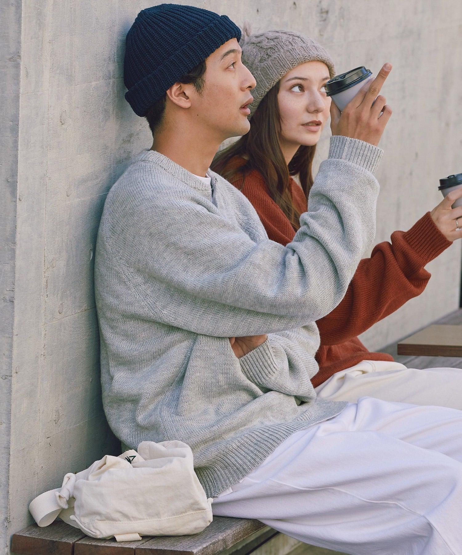 THE CRAFT CREW PRODUCTS / 抗毛球 羅紋針織衫