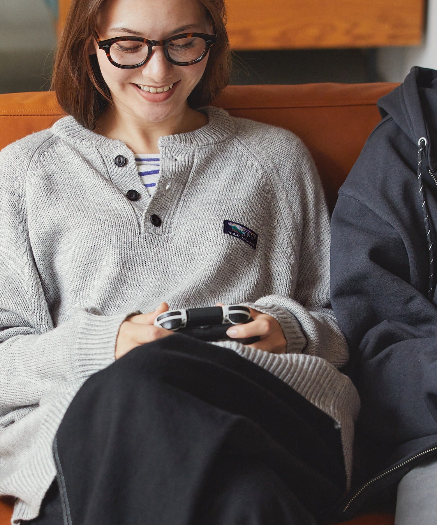 THE CRAFT CREW PRODUCTS / 抗毛球 羅紋針織衫