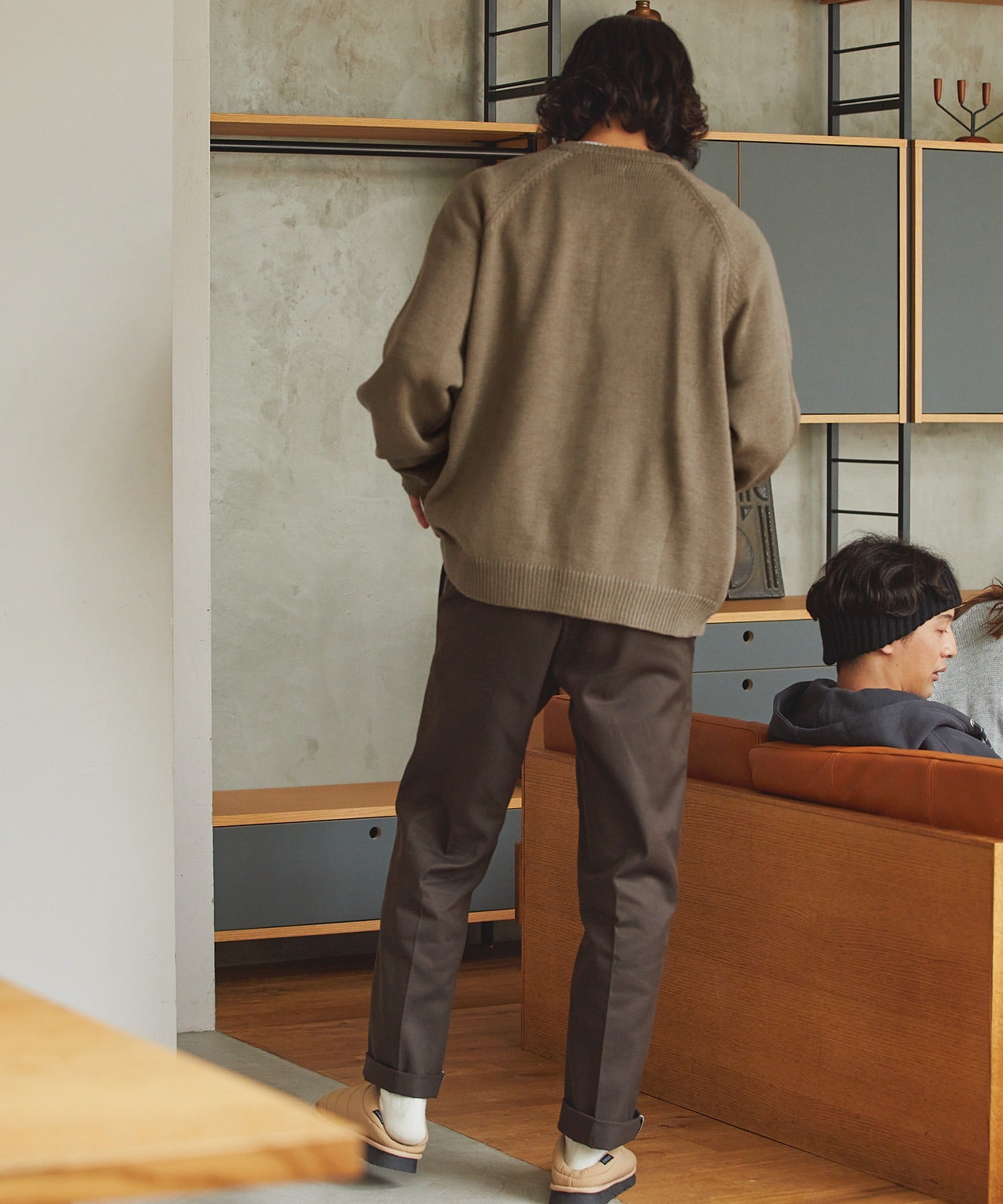 THE CRAFT CREW PRODUCTS / 抗毛球 羅紋針織衫