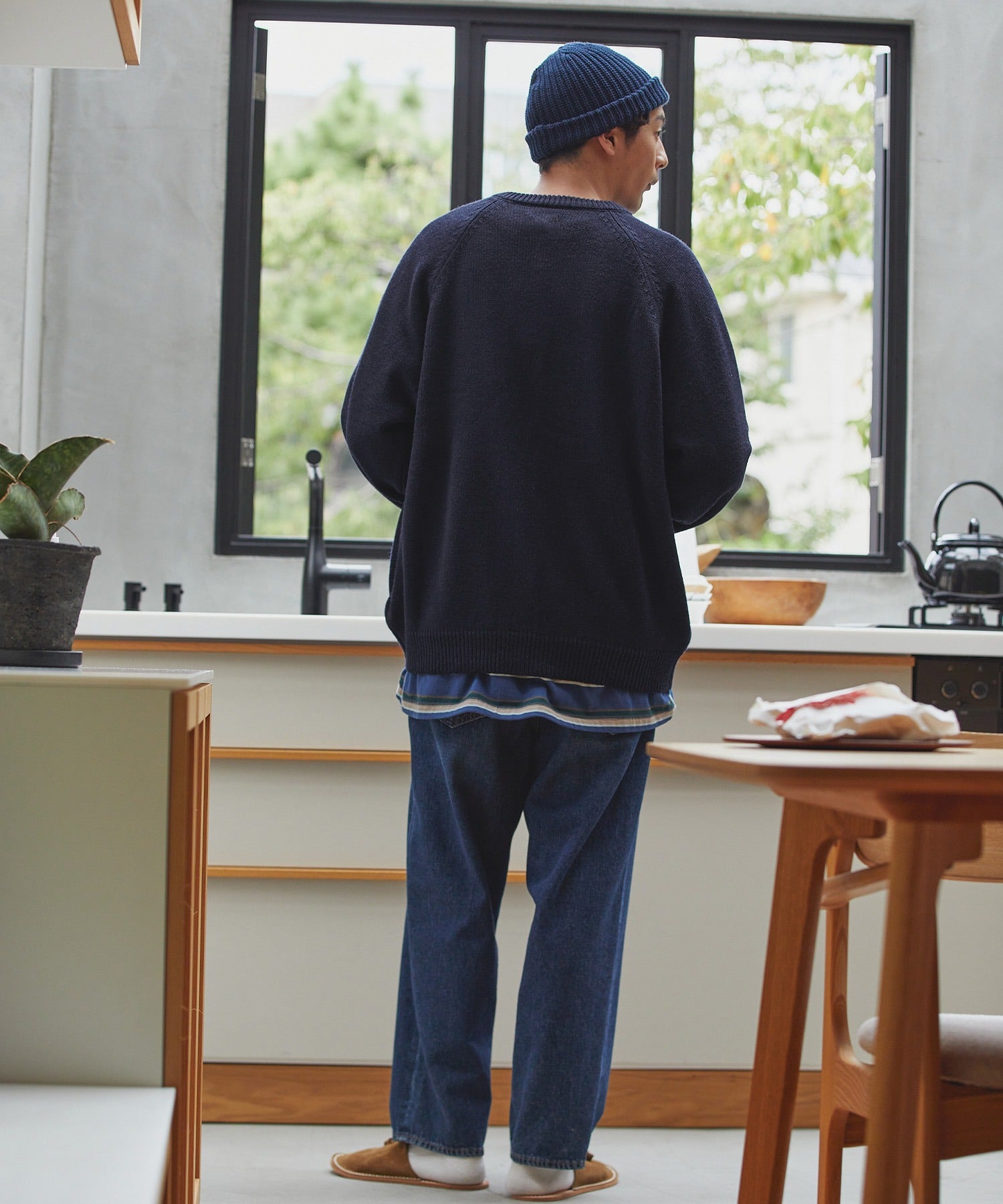 THE CRAFT CREW PRODUCTS / 抗毛球 羅紋針織衫