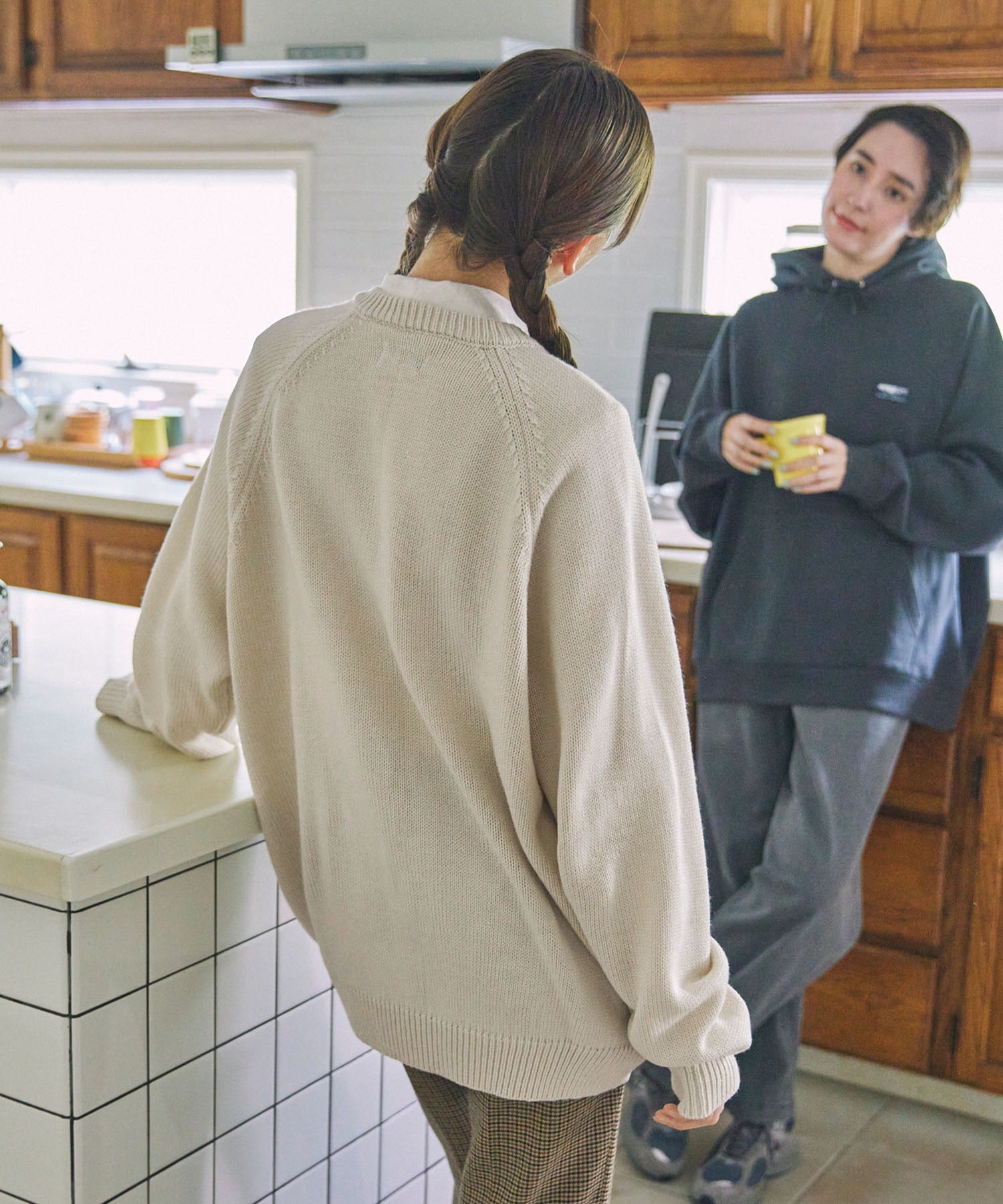 THE CRAFT CREW PRODUCTS / 抗毛球 羅紋針織衫