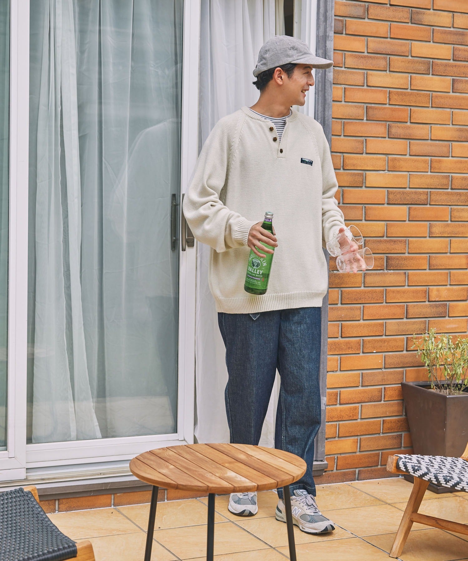 THE CRAFT CREW PRODUCTS / 抗毛球 羅紋針織衫