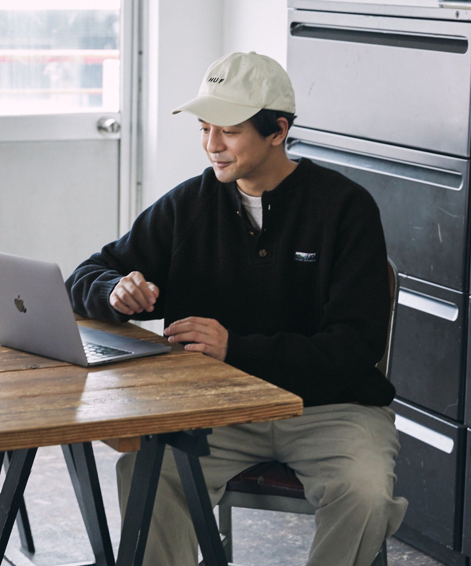 THE CRAFT CREW PRODUCTS / 抗毛球 羅紋針織衫