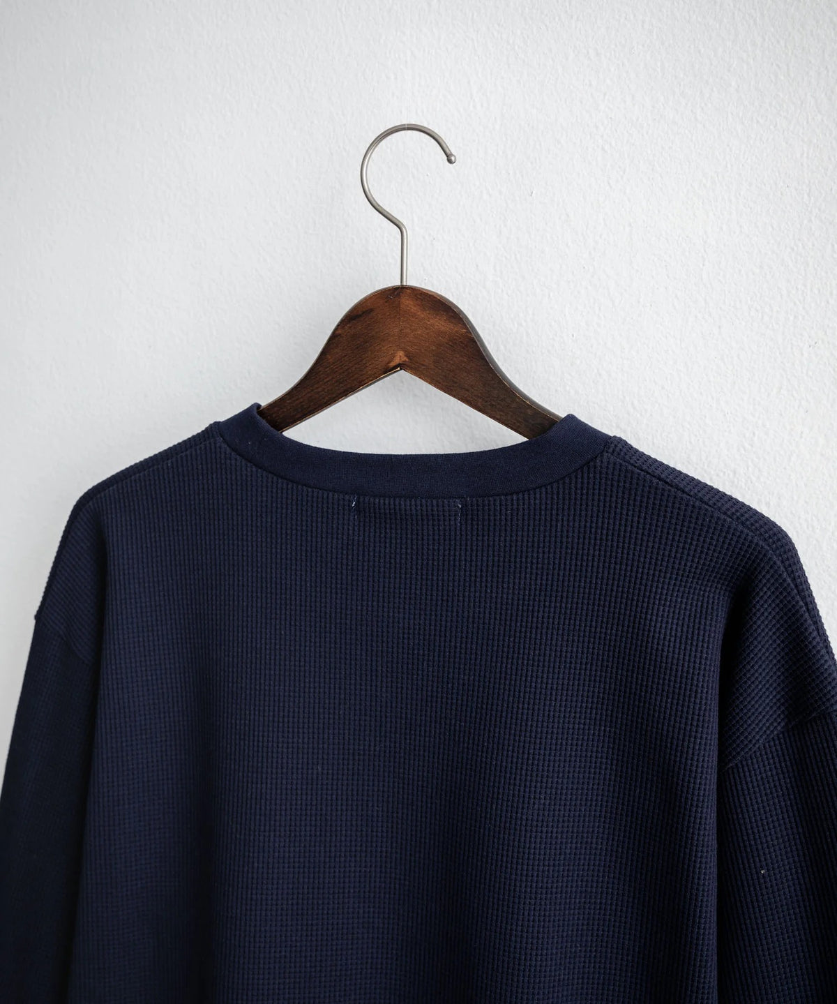 U.S. POLO ASSN. / 刺繡格紋圓領長袖T恤(日本聯名限定)