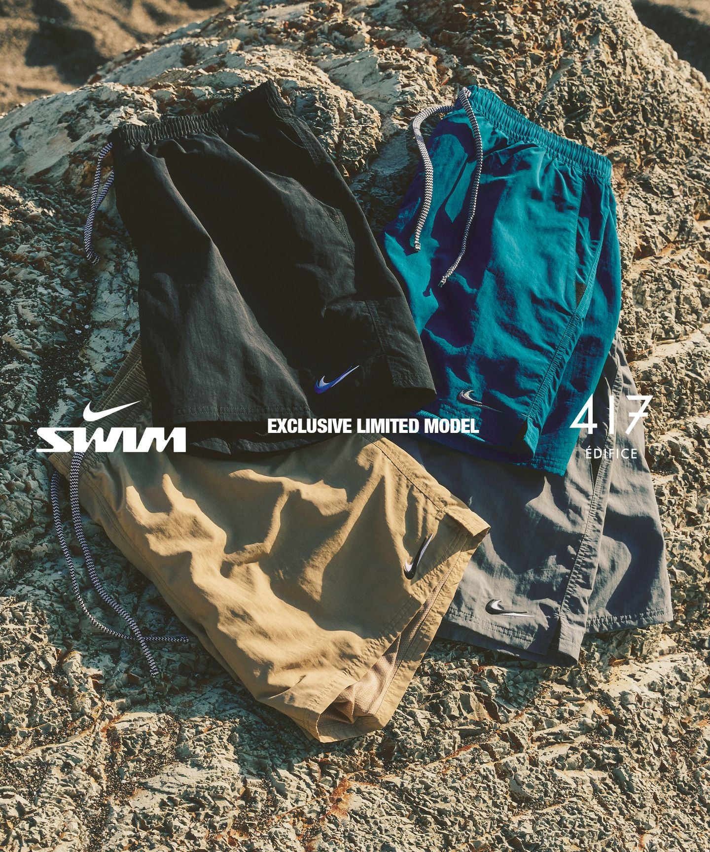 NIKE SWIM x 417 ÉDIFICE / 水陸兩用機能短褲