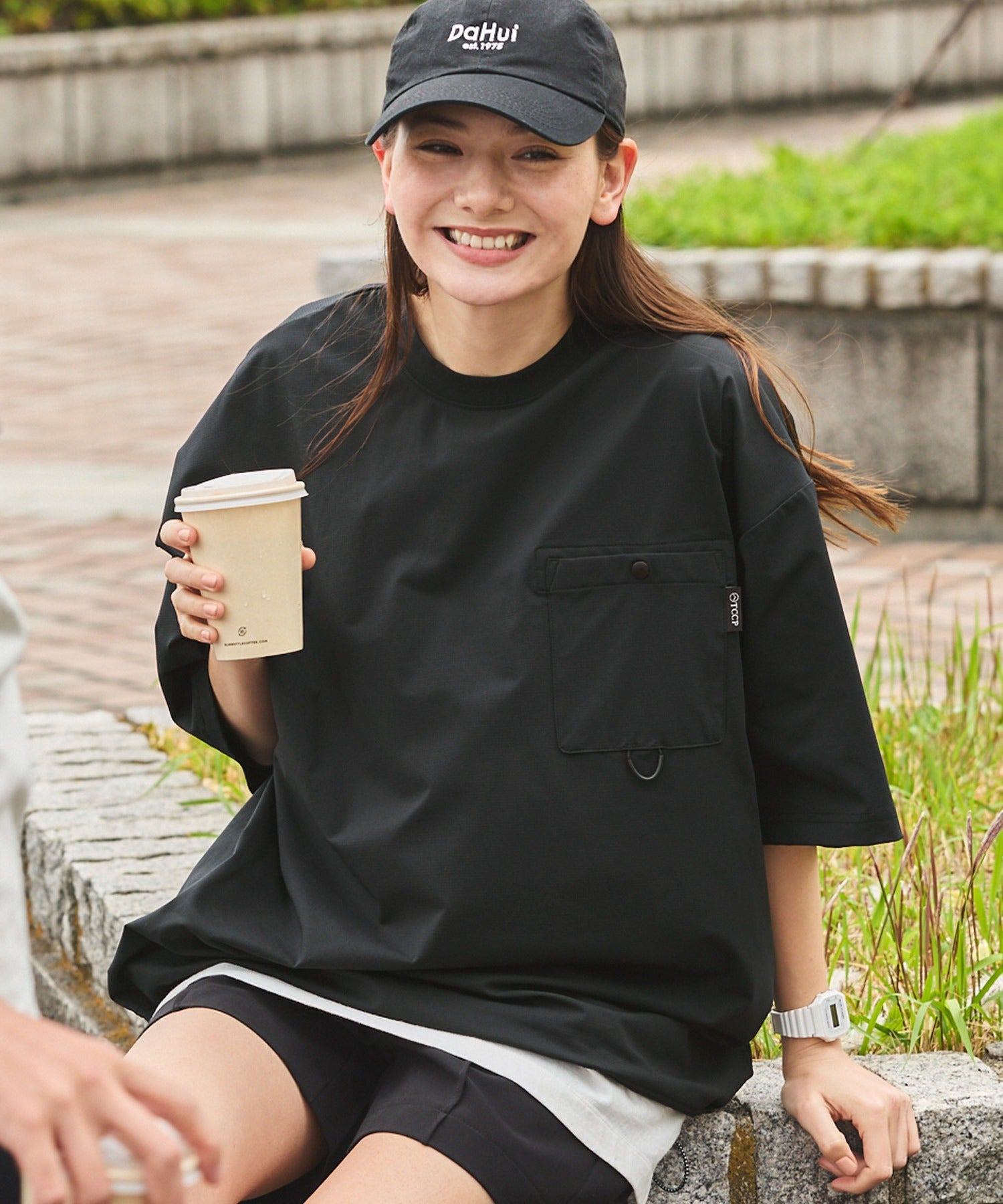 限量補貨!! THE CRAFT CREW PRODUCTS TECH FABRIC / 涼感速乾 抽繩下擺 口袋短袖T恤