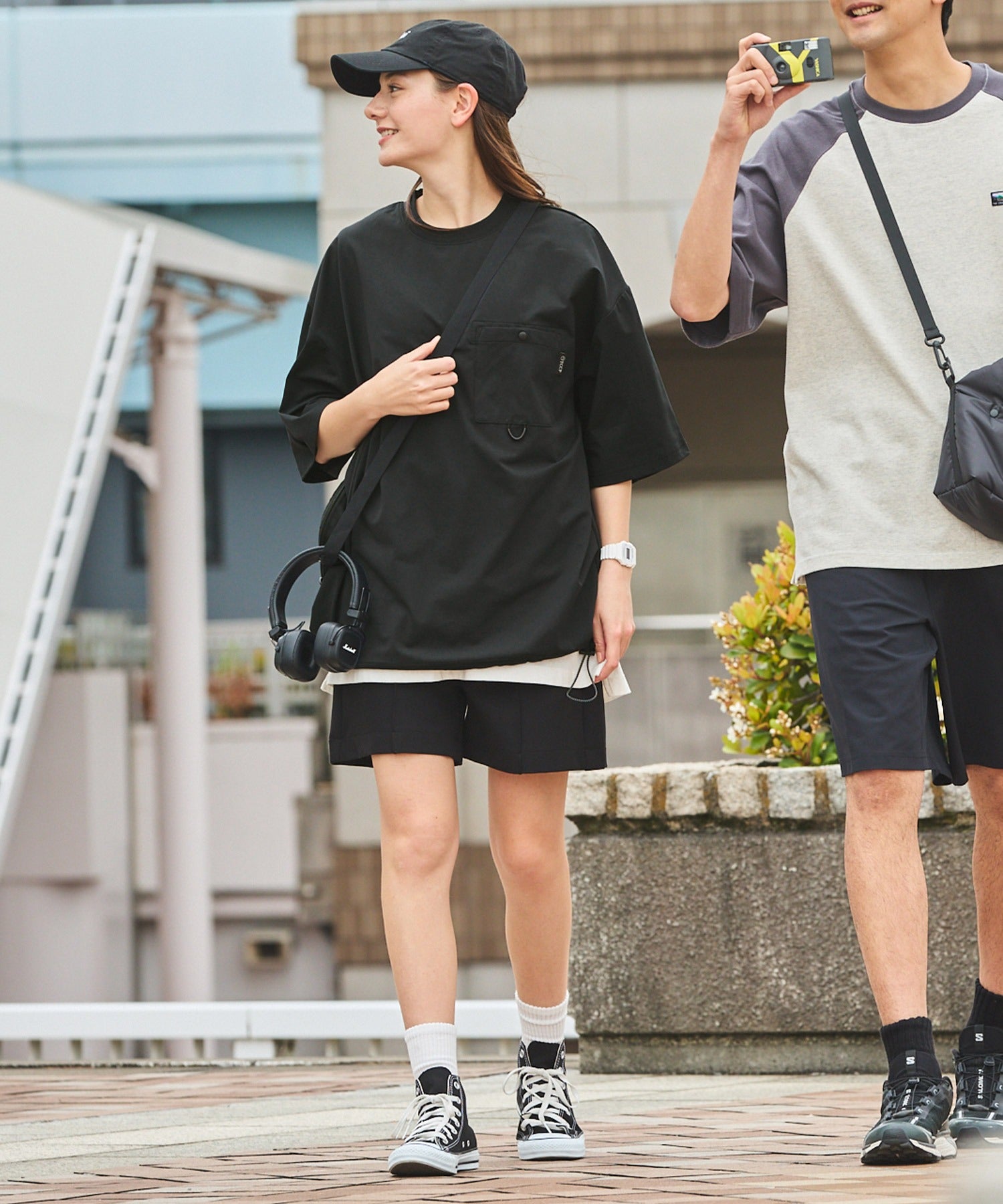 限量補貨!! THE CRAFT CREW PRODUCTS TECH FABRIC / 涼感速乾 抽繩下擺 口袋短袖T恤