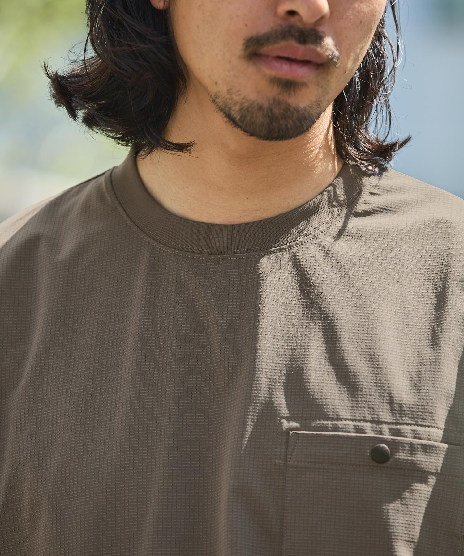 限量補貨!! THE CRAFT CREW PRODUCTS TECH FABRIC / 涼感速乾 抽繩下擺 口袋短袖T恤