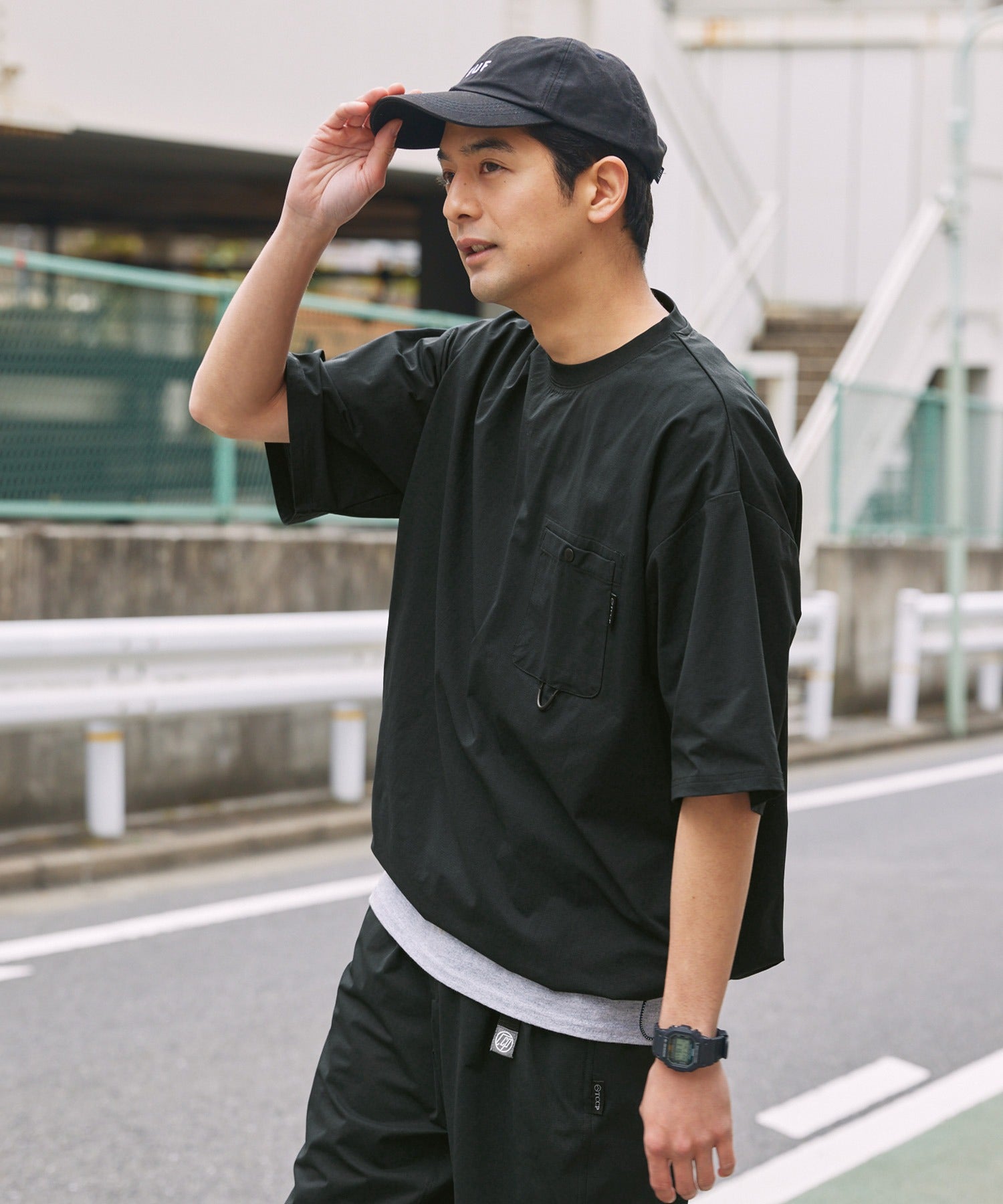 THE CRAFT CREW PRODUCTS / 涼感抽繩 短袖T恤