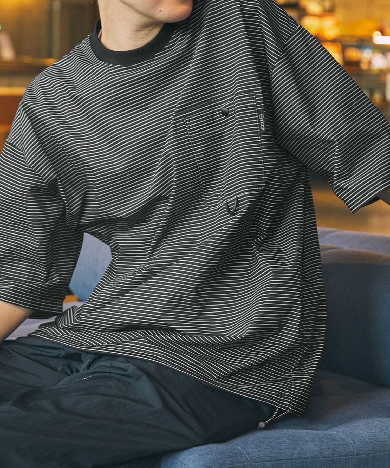 限量補貨!! THE CRAFT CREW PRODUCTS TECH FABRIC / 涼感速乾 抽繩下擺 口袋短袖T恤