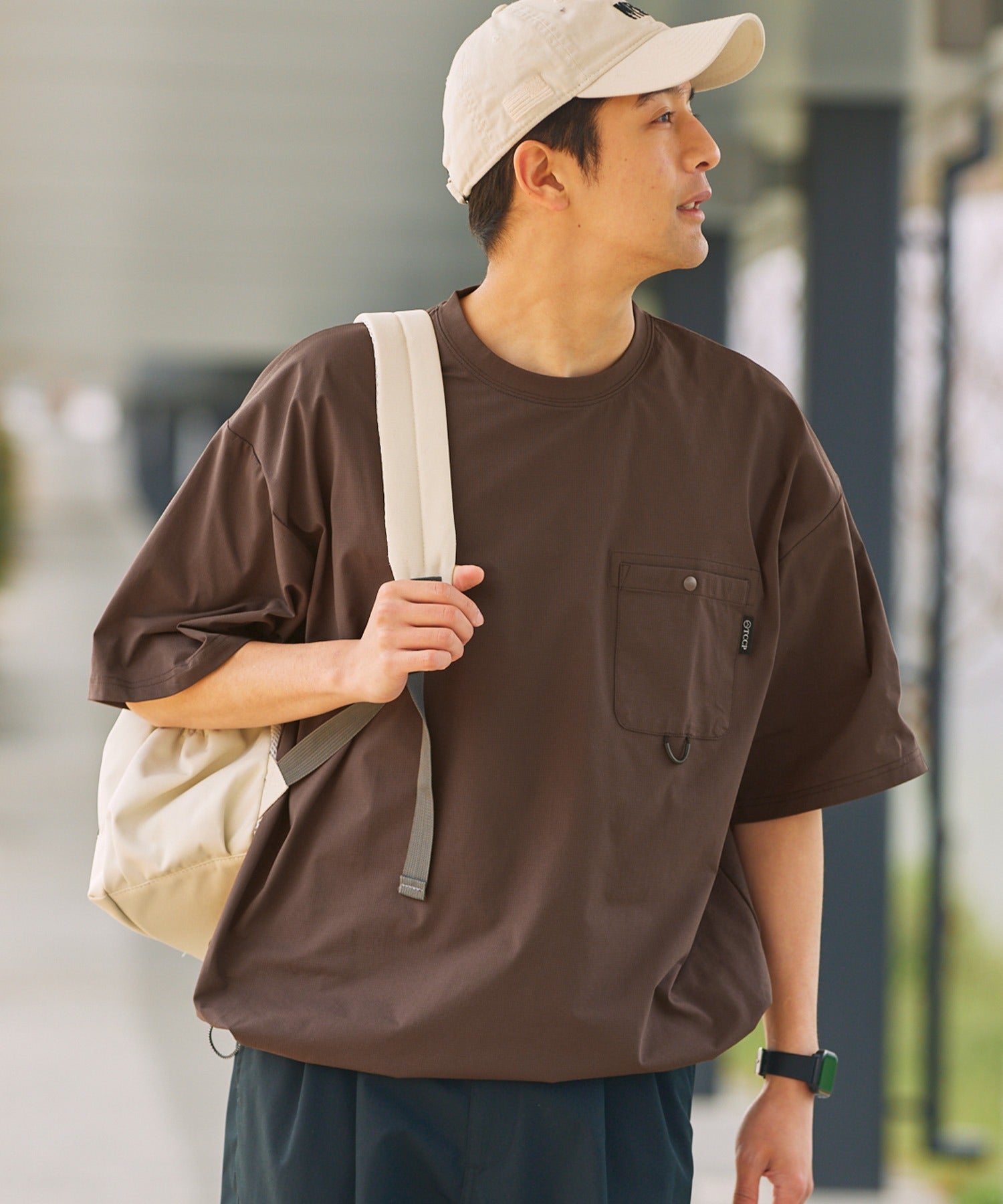 THE CRAFT CREW PRODUCTS / 涼感抽繩 短袖T恤