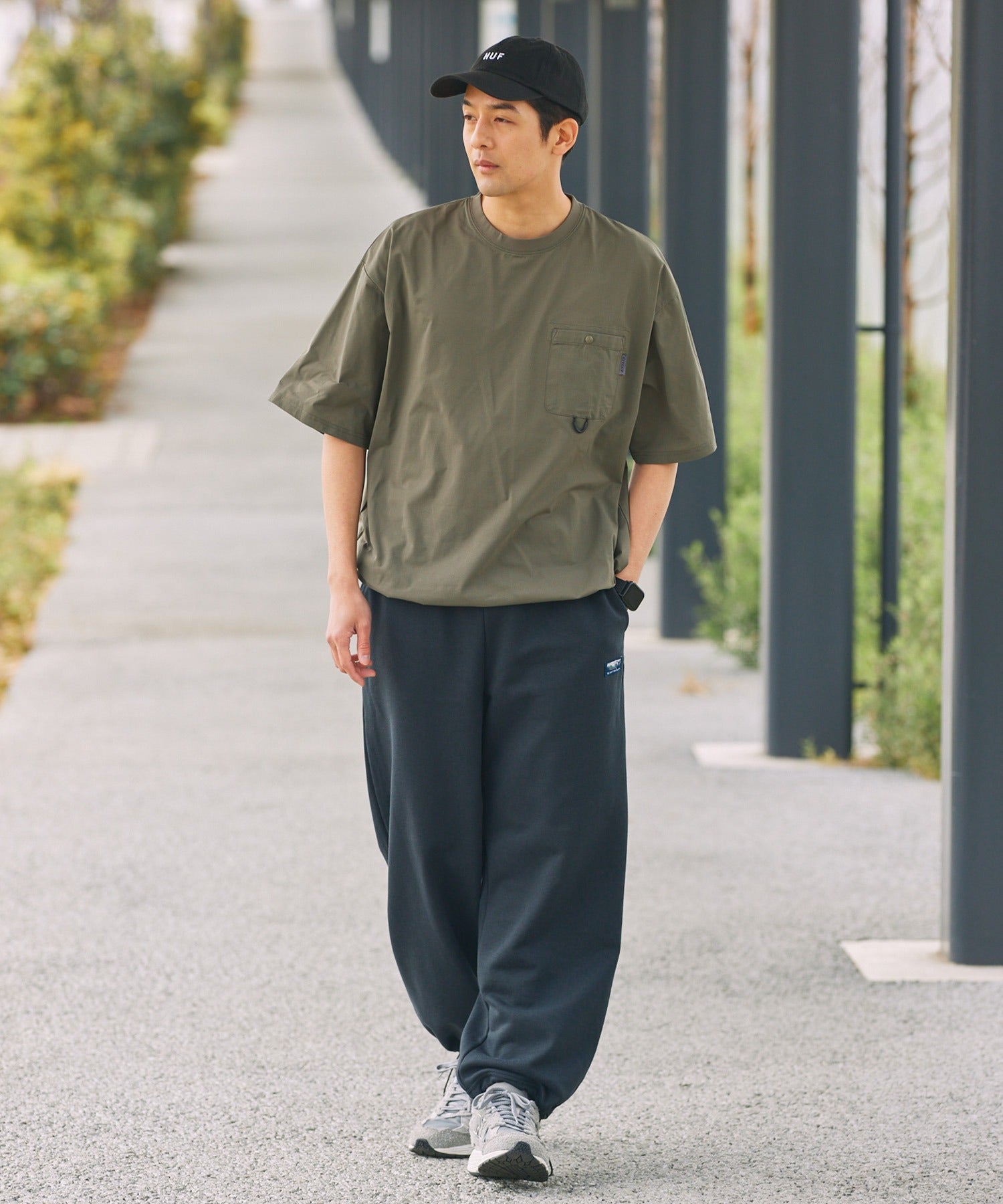 THE CRAFT CREW PRODUCTS / 涼感抽繩 短袖T恤
