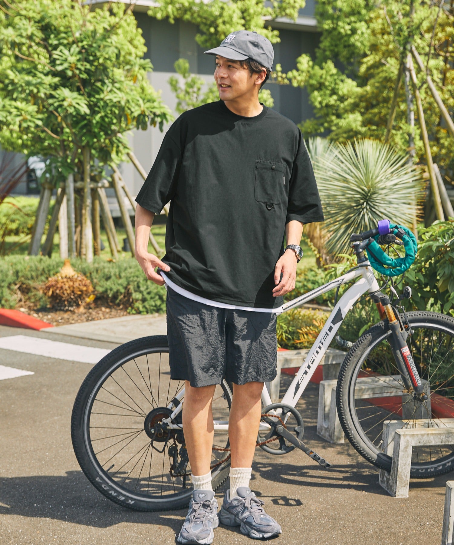 限量補貨!! THE CRAFT CREW PRODUCTS TECH FABRIC / 涼感速乾 抽繩下擺 口袋短袖T恤