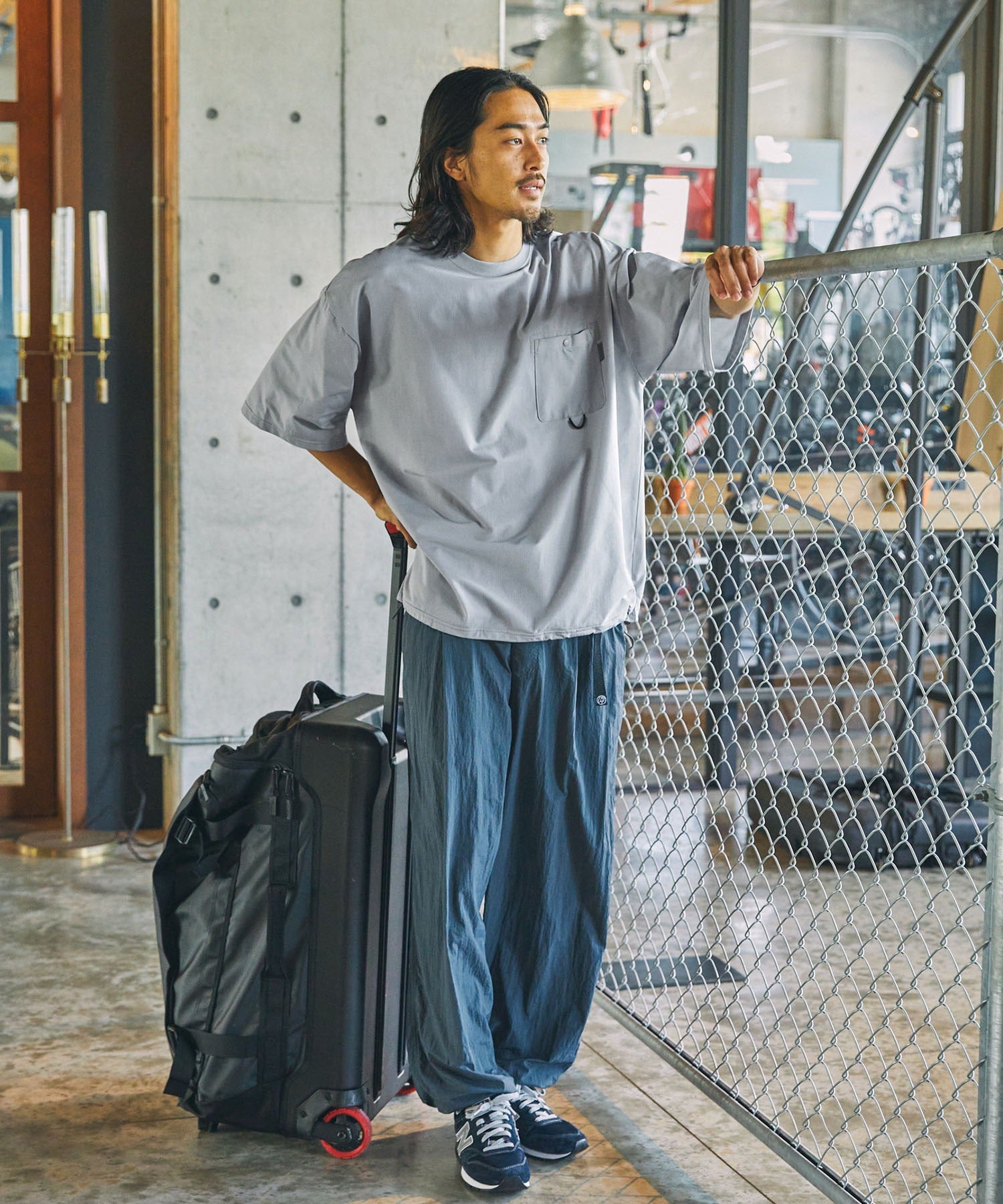 限量補貨!! THE CRAFT CREW PRODUCTS TECH FABRIC / 涼感速乾 抽繩下擺 口袋短袖T恤