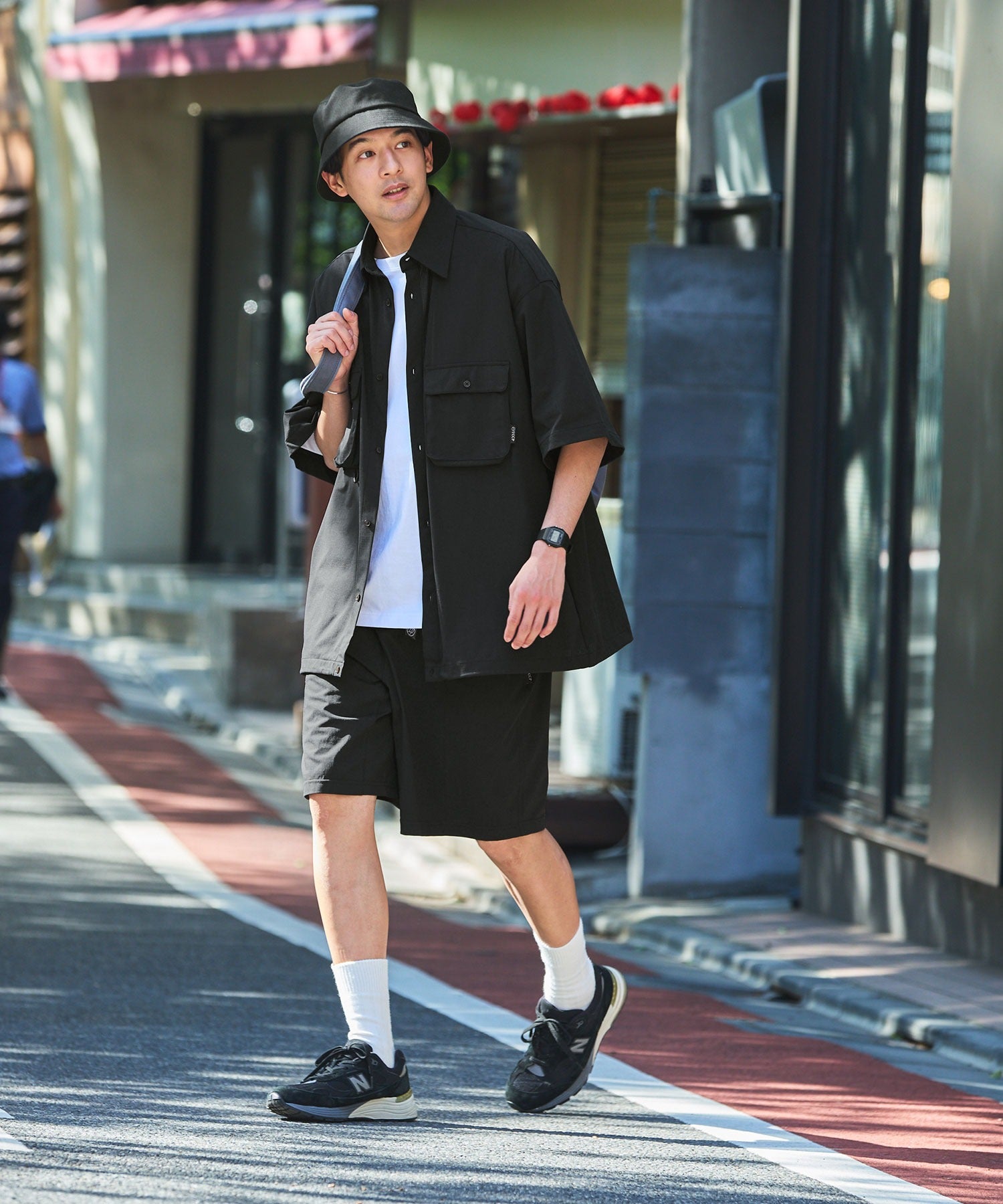 THE CRAFT CREW PRODUCTS / 高機能 涼感快乾 彈性 短褲(附調節式織帶)