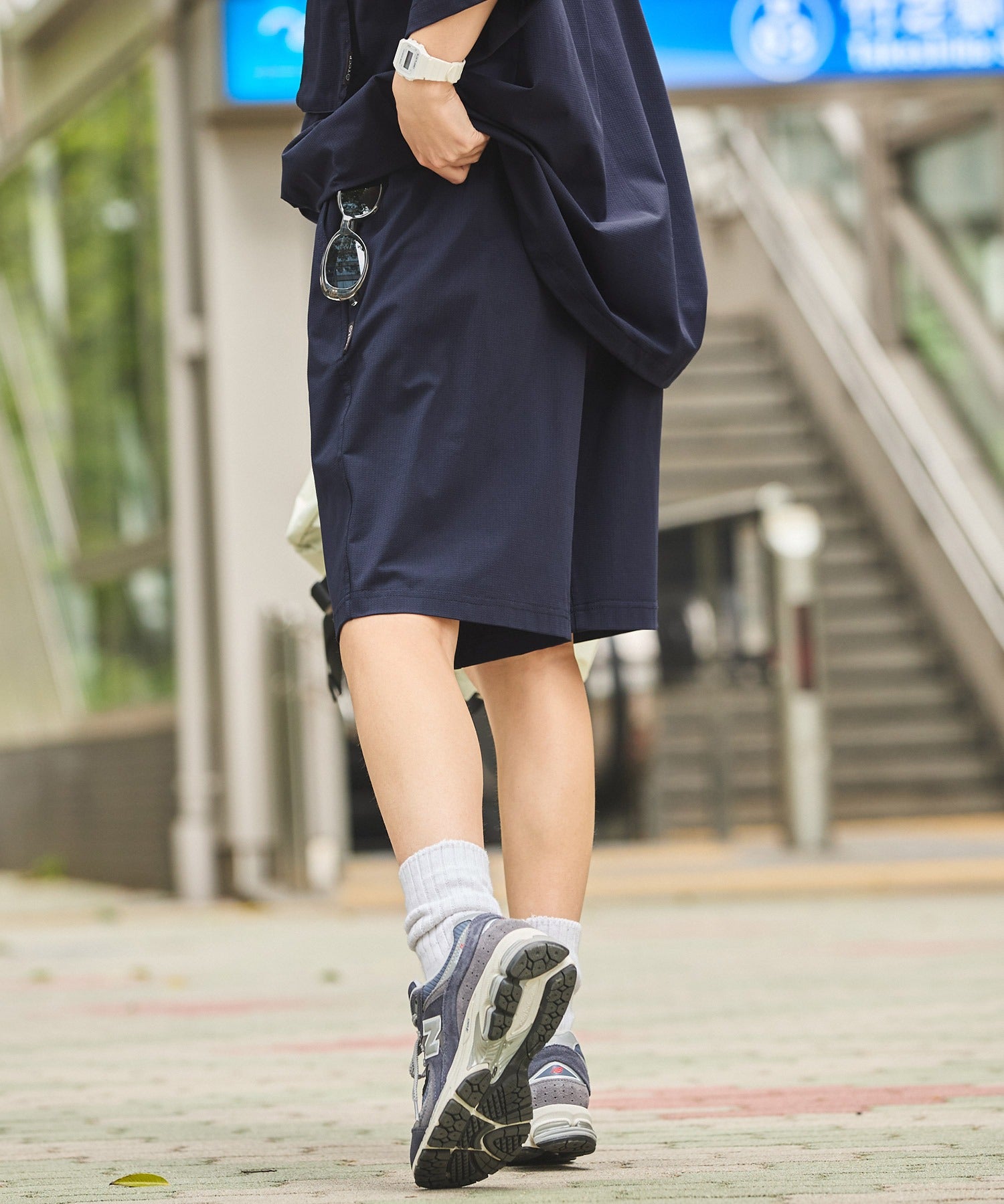 THE CRAFT CREW PRODUCTS / 高機能 涼感快乾 彈性 短褲(附調節式織帶)