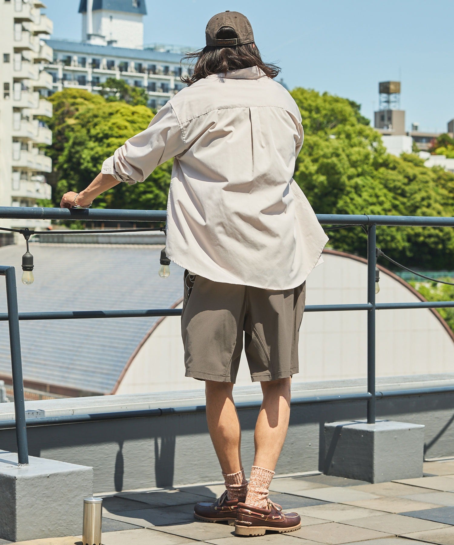 THE CRAFT CREW PRODUCTS / 高機能 涼感快乾 彈性 短褲(附調節式織帶)