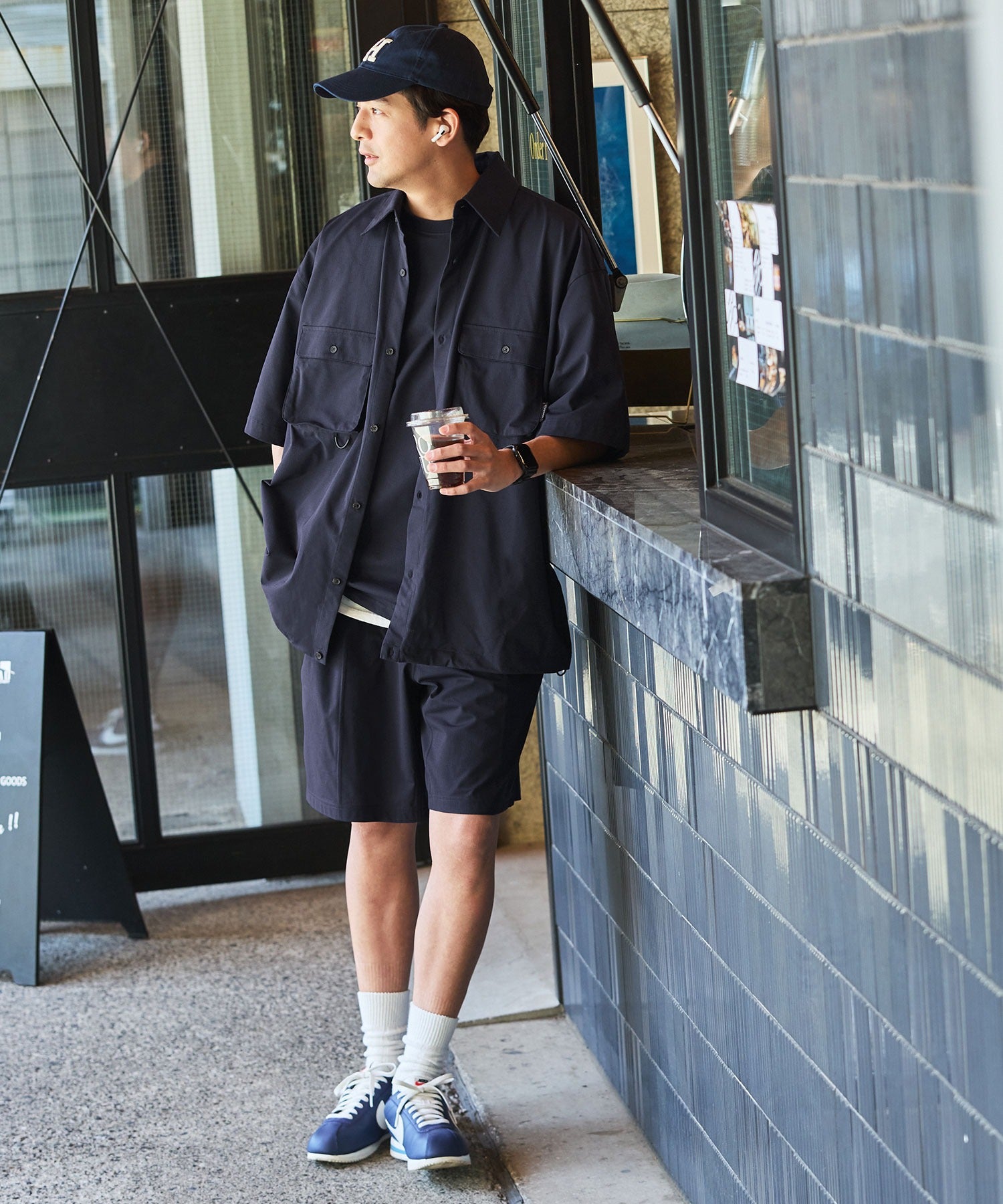 THE CRAFT CREW PRODUCTS / 高機能 涼感快乾 彈性 短褲(附調節式織帶)