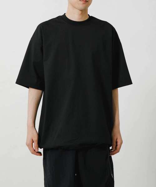DAIWA PIER39 TECH DRAWSTRING S/S TEE / 下擺抽繩 機能 厚磅 短袖T恤