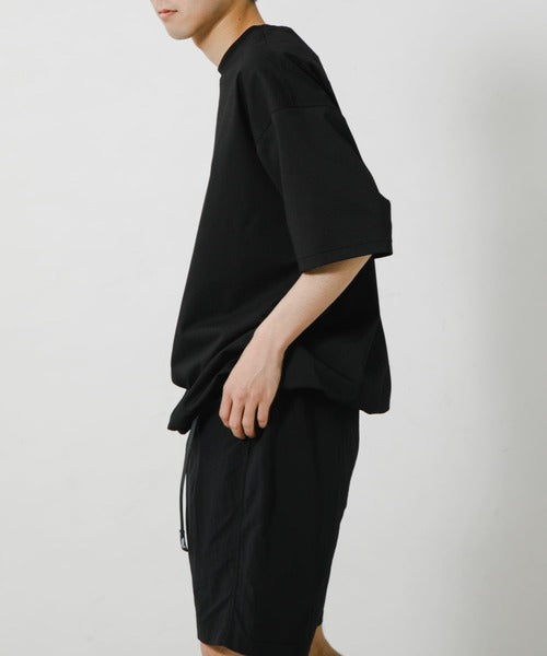 DAIWA PIER39 TECH DRAWSTRING S/S TEE / 下擺抽繩 機能 厚磅 短袖T恤