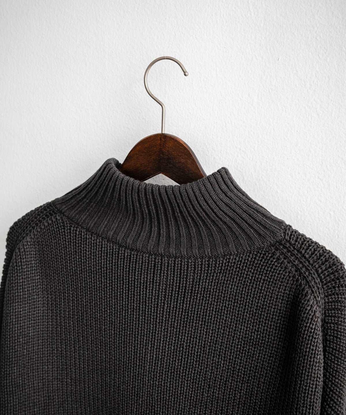 U.S. POLO ASSN. / 寬鬆畦編刺繡 半拉鍊針織衫(日本聯名限定)