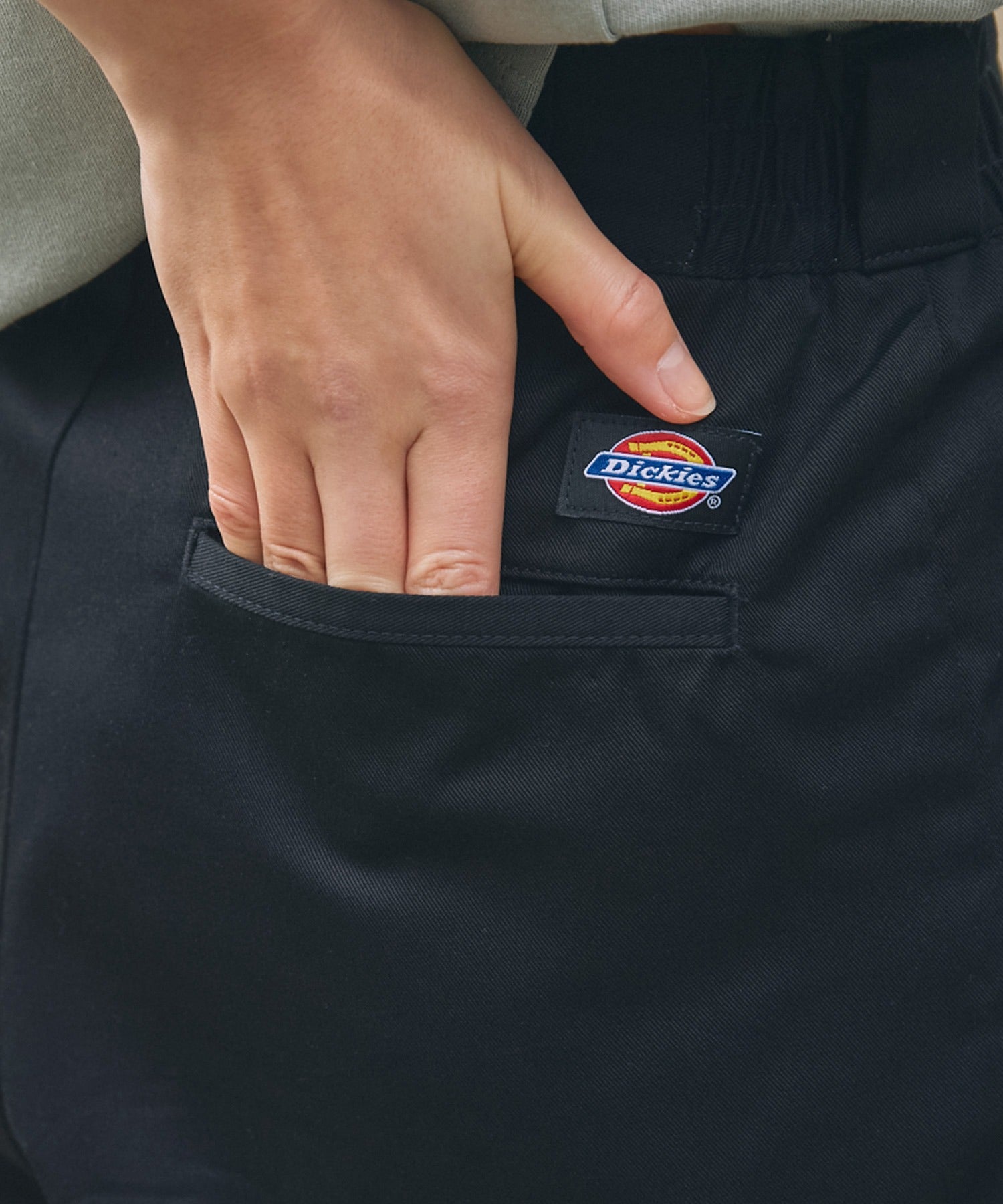 DICKIES / 別注 TC 斜紋雙摺寬版短褲