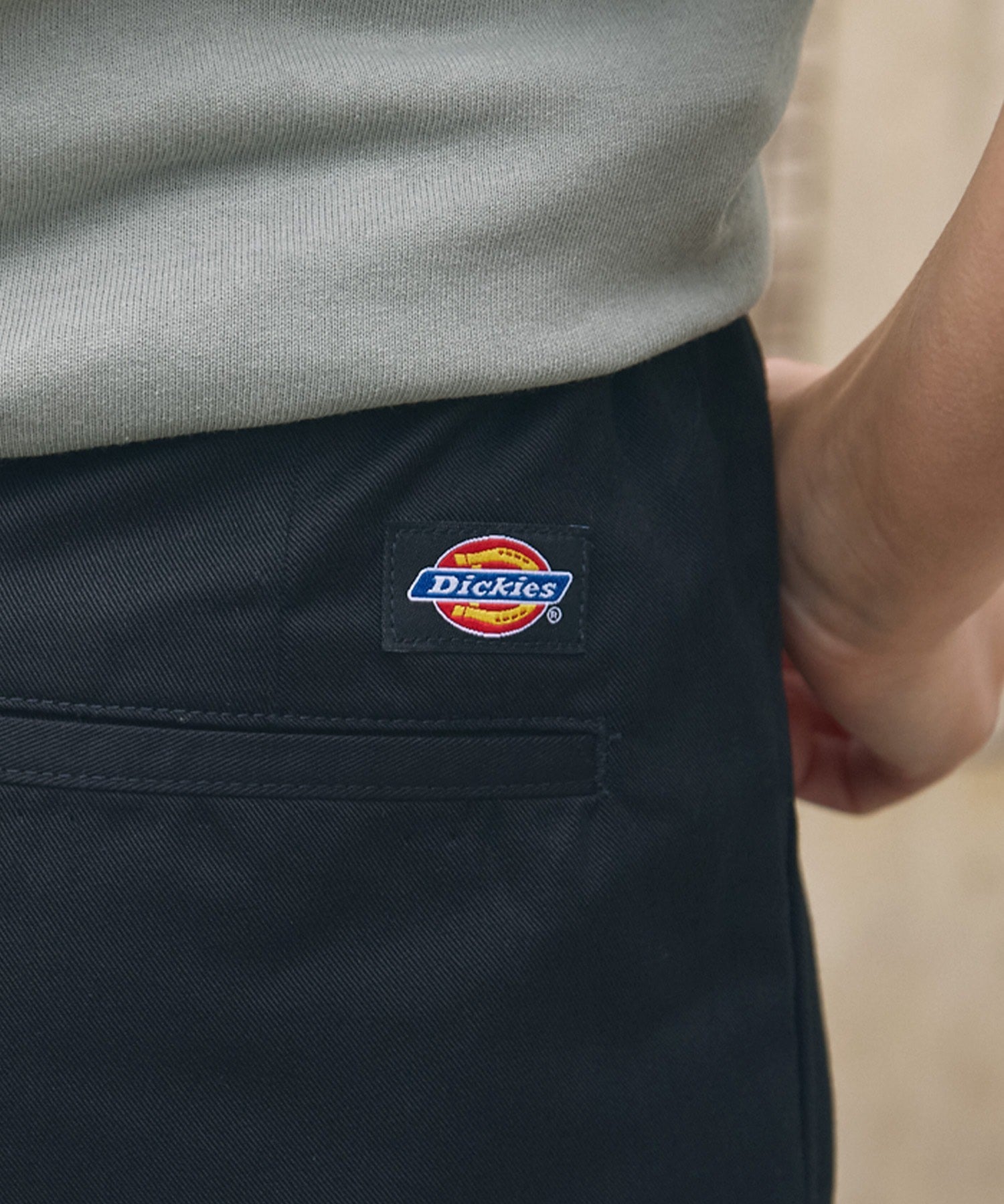 DICKIES / 別注 TC 斜紋雙摺寬版短褲