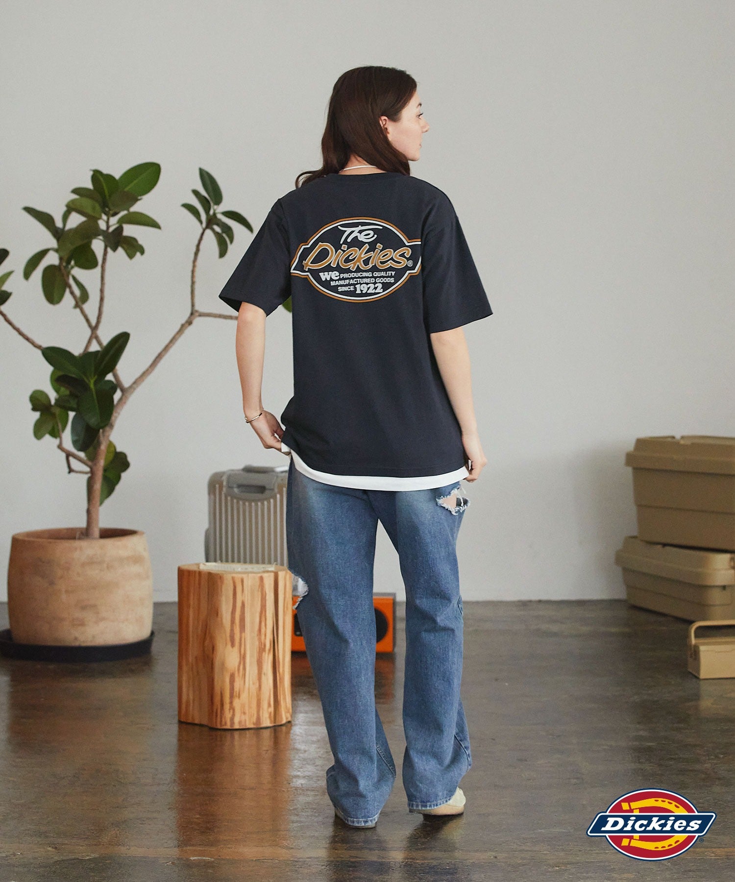 Dickies / 別注短袖T恤