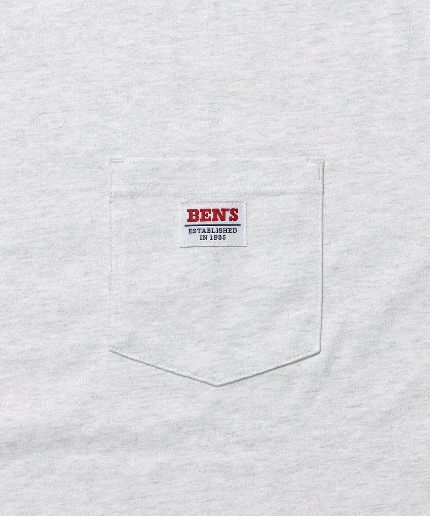 BEN DAVIS BIG POCKET TEE / 復古小標 重磅口袋 短袖T恤