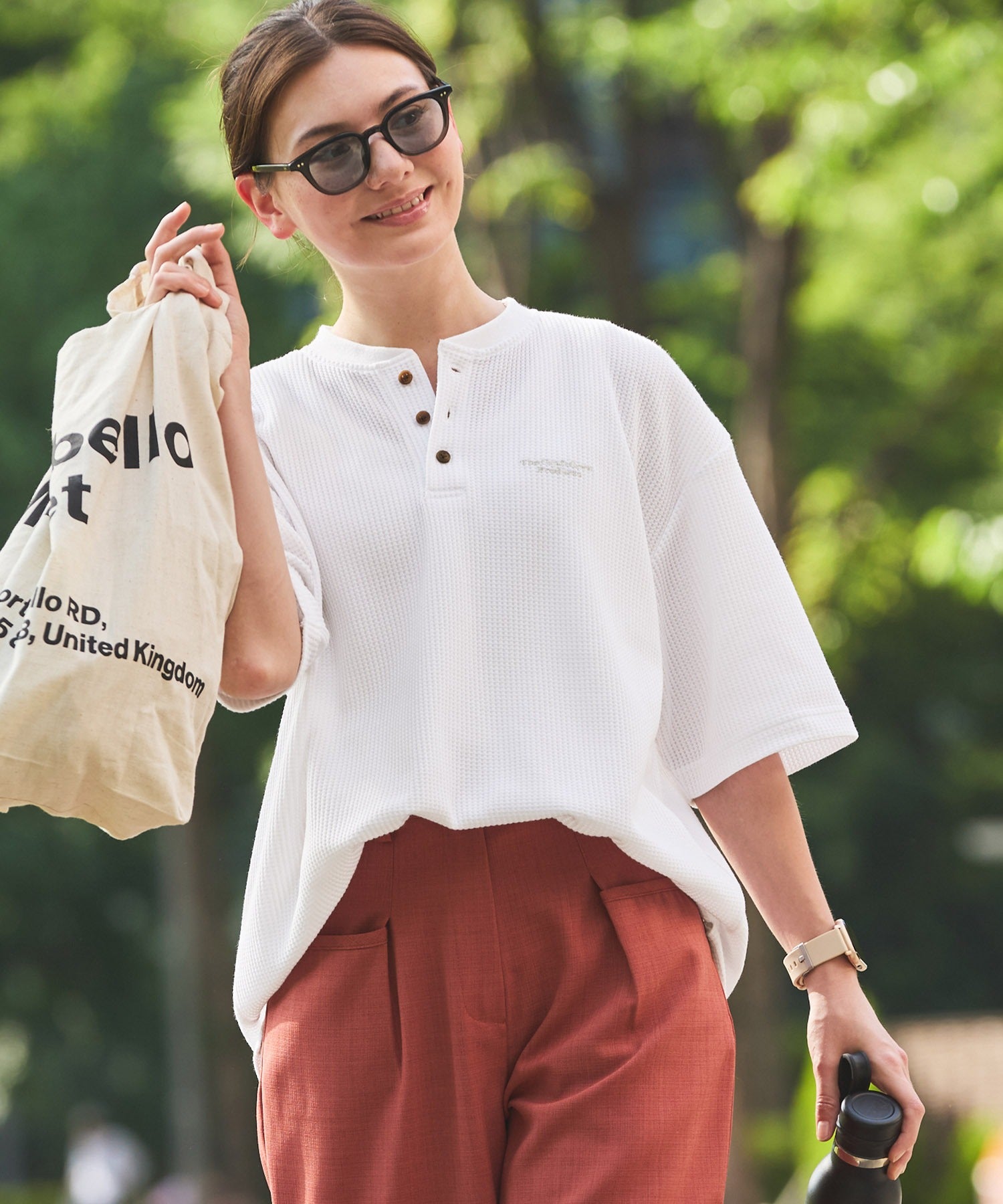 THE CRAFT CREW PRODUCTS / 網眼 抗菌防臭 亨利領短袖T恤