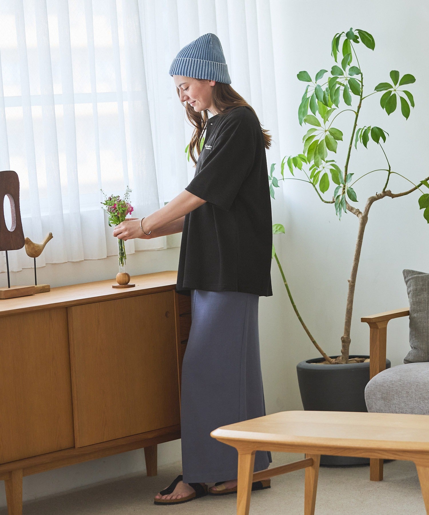 THE CRAFT CREW PRODUCTS / 網眼 抗菌防臭 亨利領短袖T恤