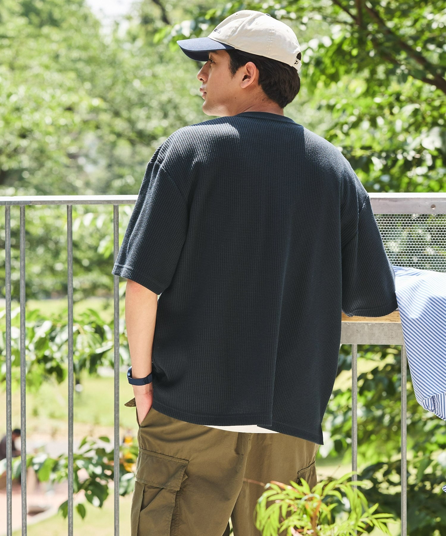 THE CRAFT CREW PRODUCTS / 網眼 抗菌防臭 亨利領短袖T恤