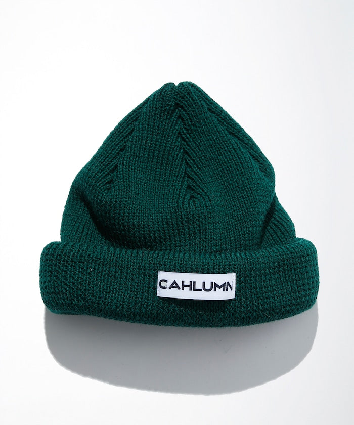 CAHLUMN Wool Rib Beanie / 羊毛羅紋針織帽