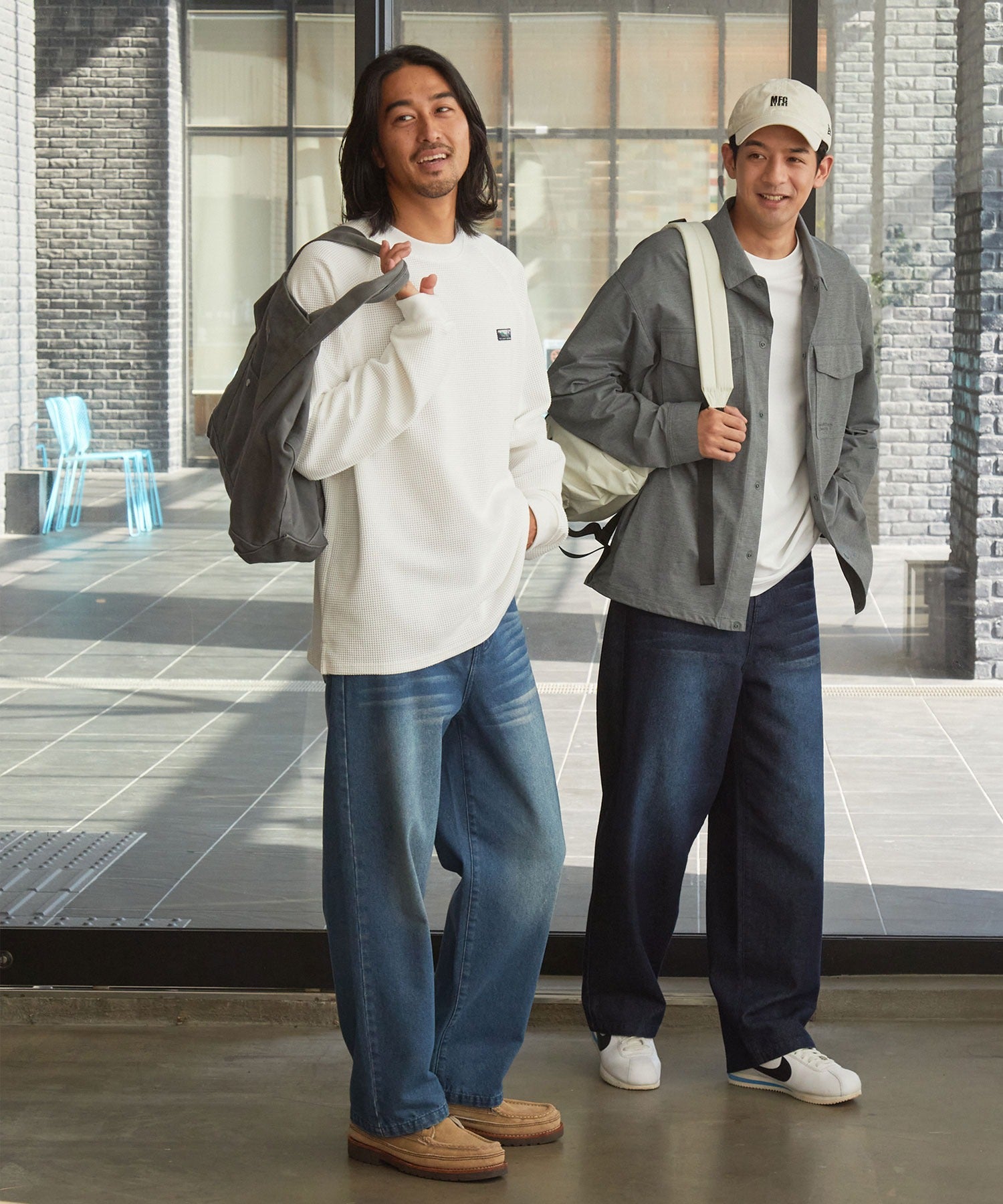 THE CRAFT CREW PRODUCTS / 抗菌 重磅立體織紋 長袖T恤