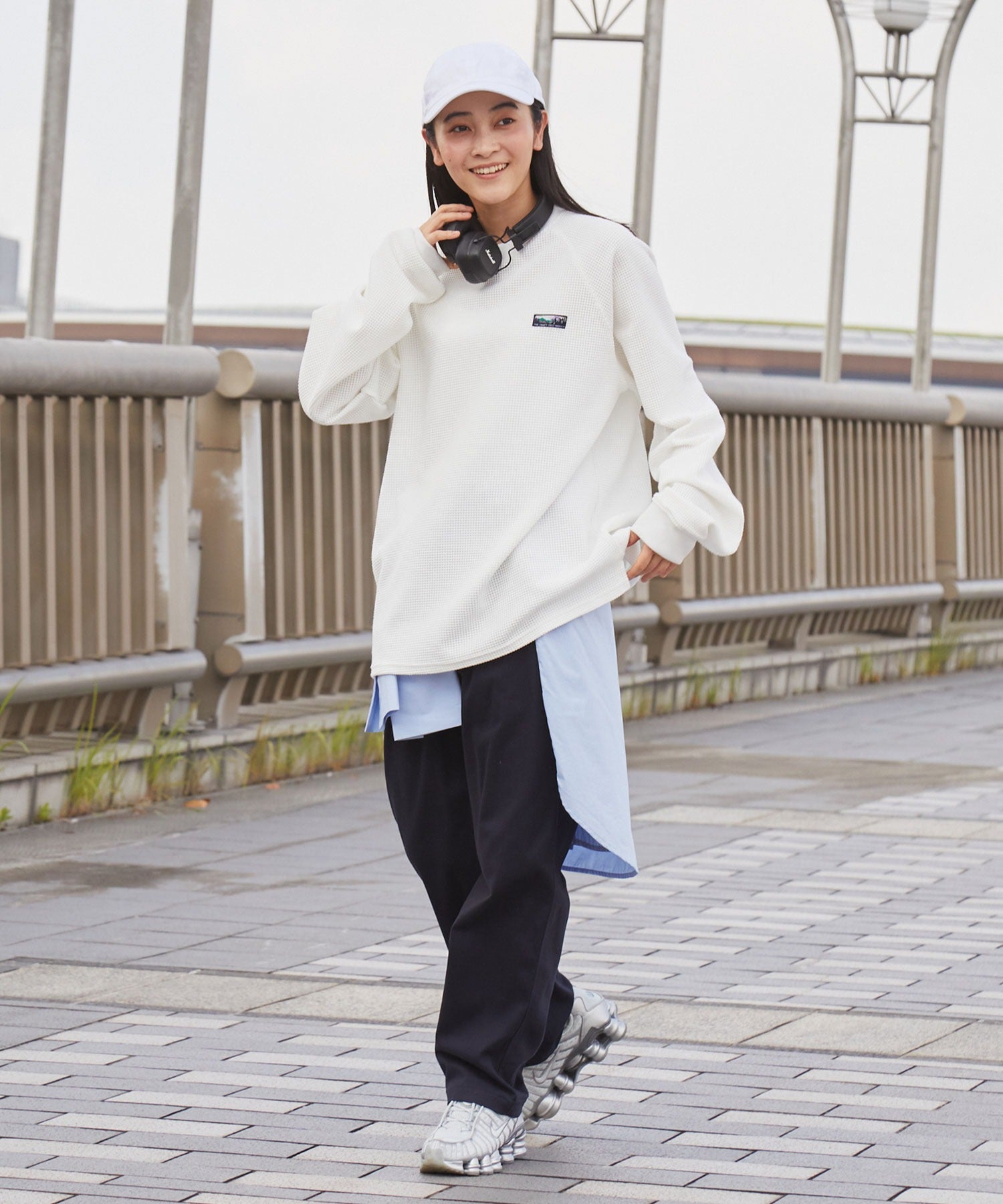 THE CRAFT CREW PRODUCTS / 抗菌 重磅立體織紋 長袖T恤