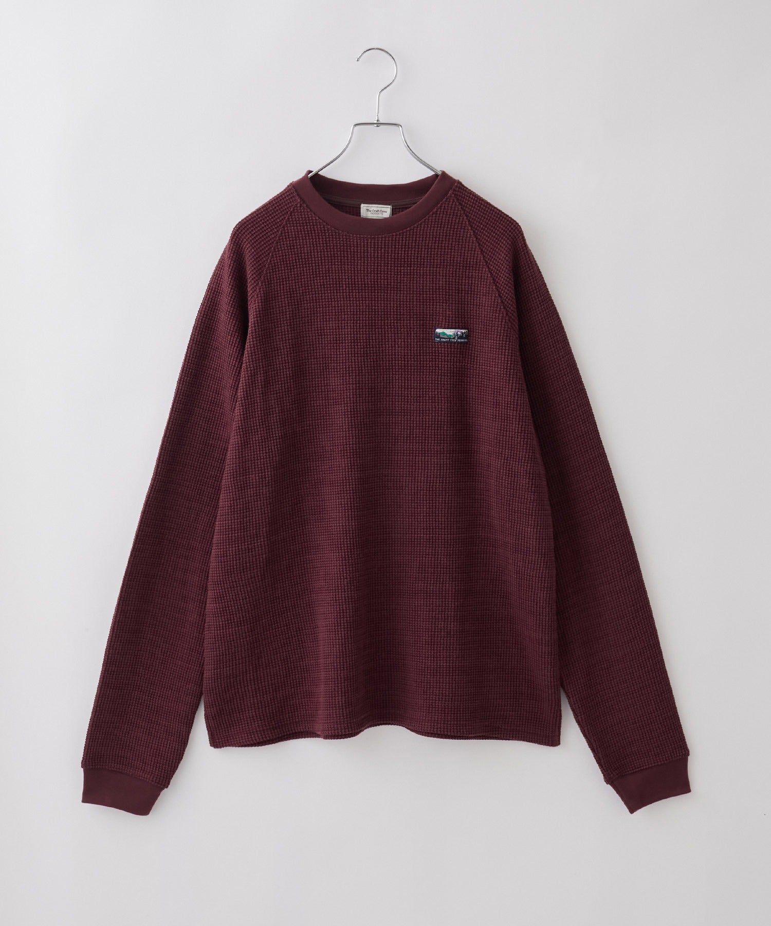 THE CRAFT CREW PRODUCTS / 抗菌 重磅立體織紋 長袖T恤
