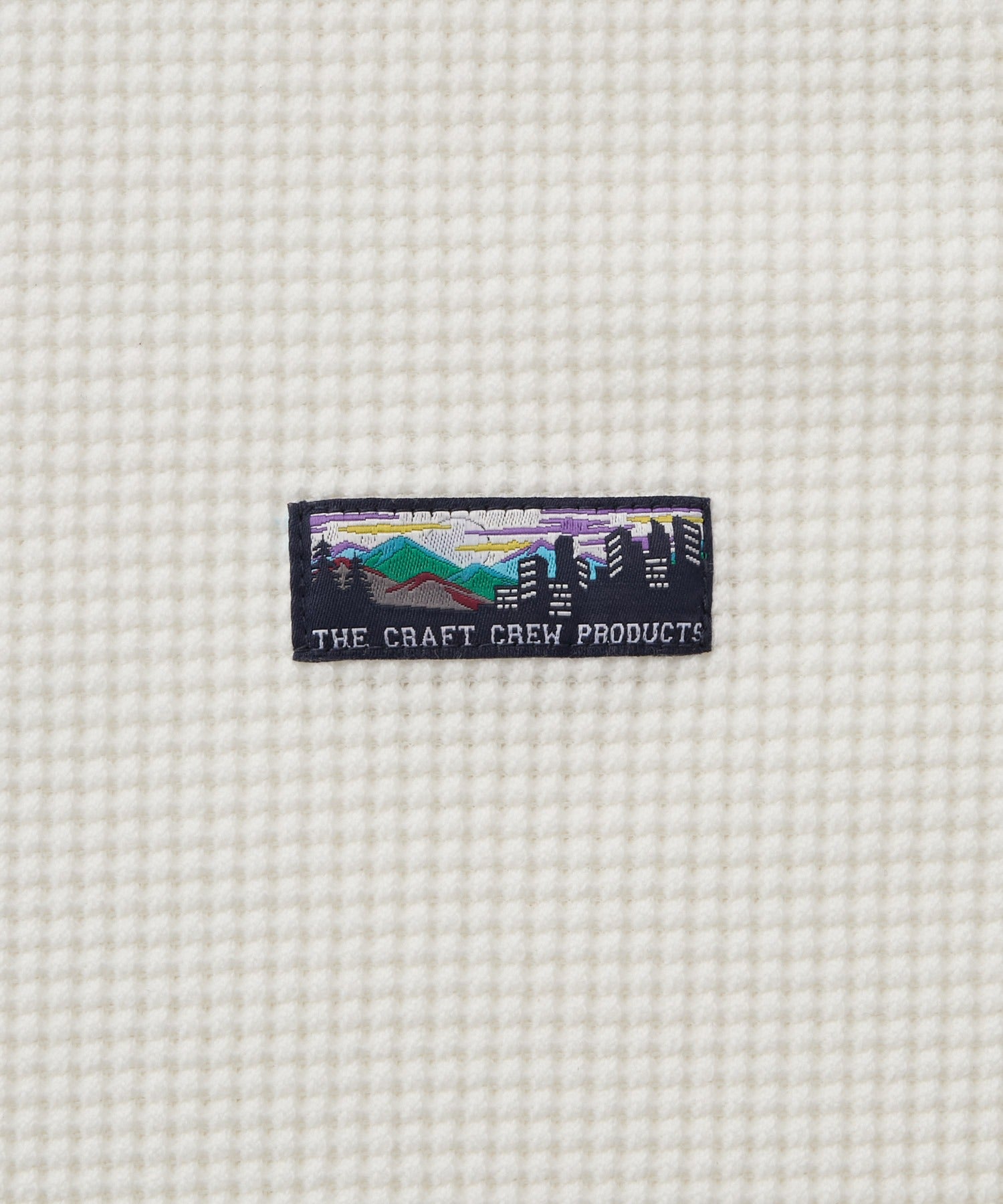 THE CRAFT CREW PRODUCTS / 抗菌 重磅立體織紋 長袖T恤