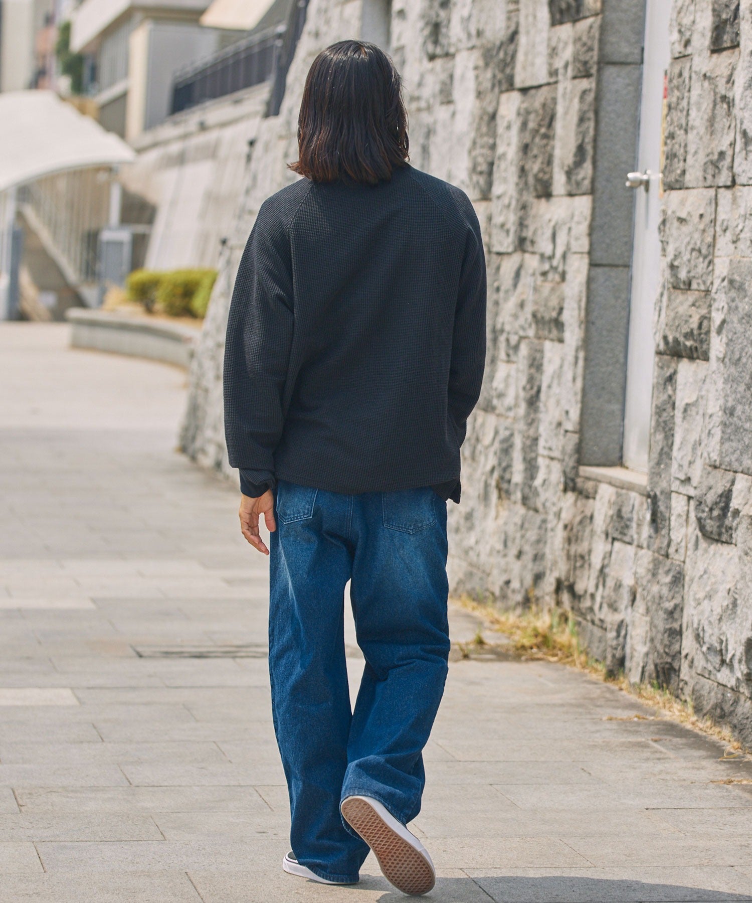 THE CRAFT CREW PRODUCTS / 抗菌 重磅立體織紋 長袖T恤