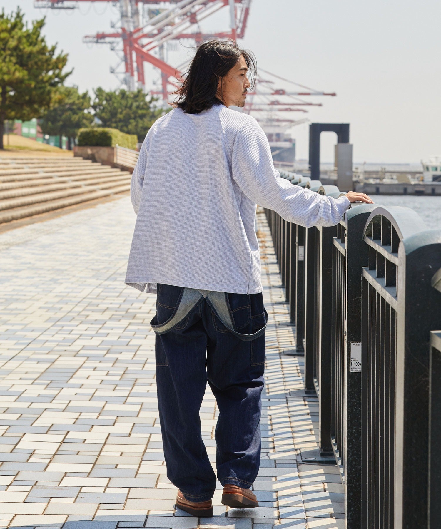 THE CRAFT CREW PRODUCTS / 抗菌 重磅立體織紋 長袖T恤